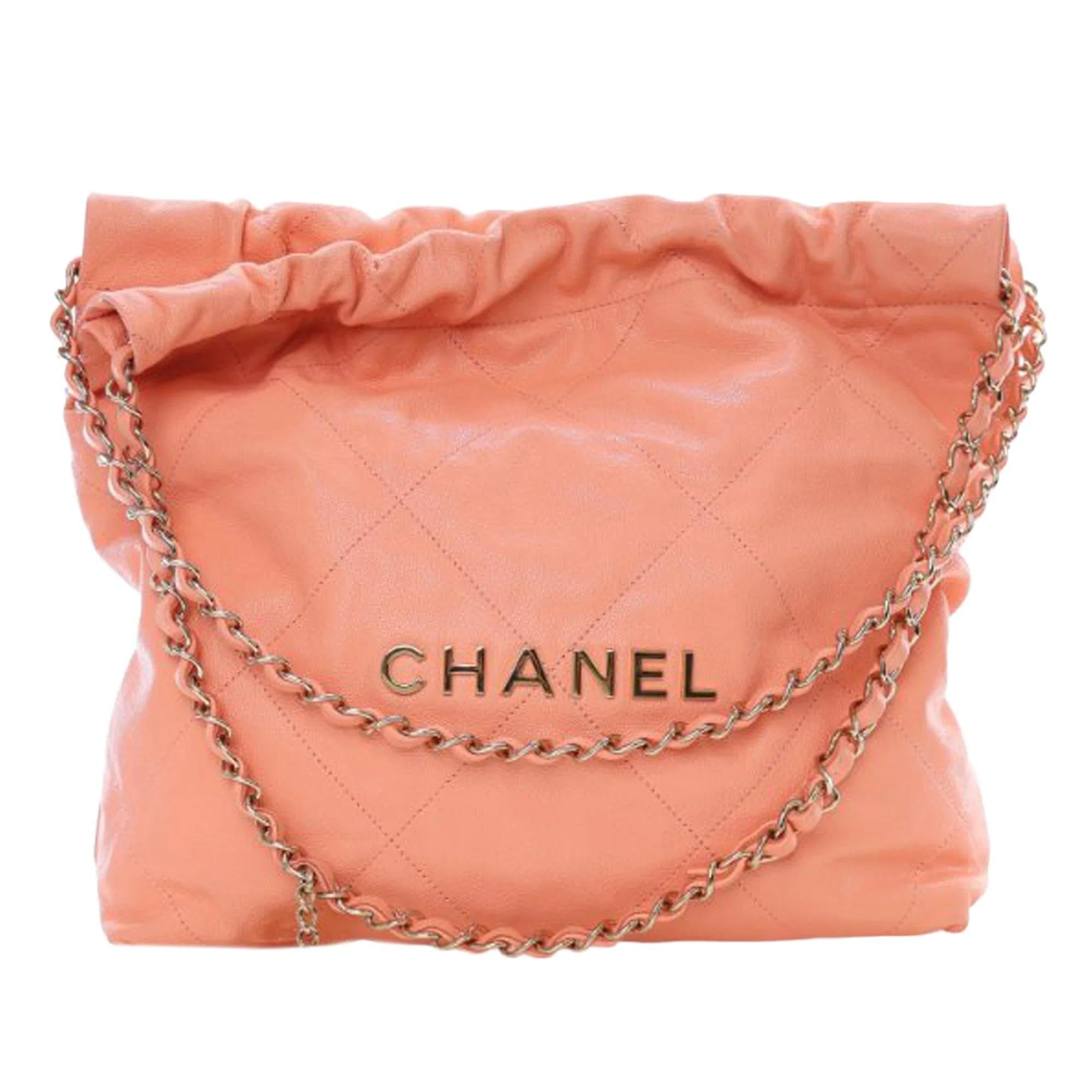 Chanel 22 leather tote