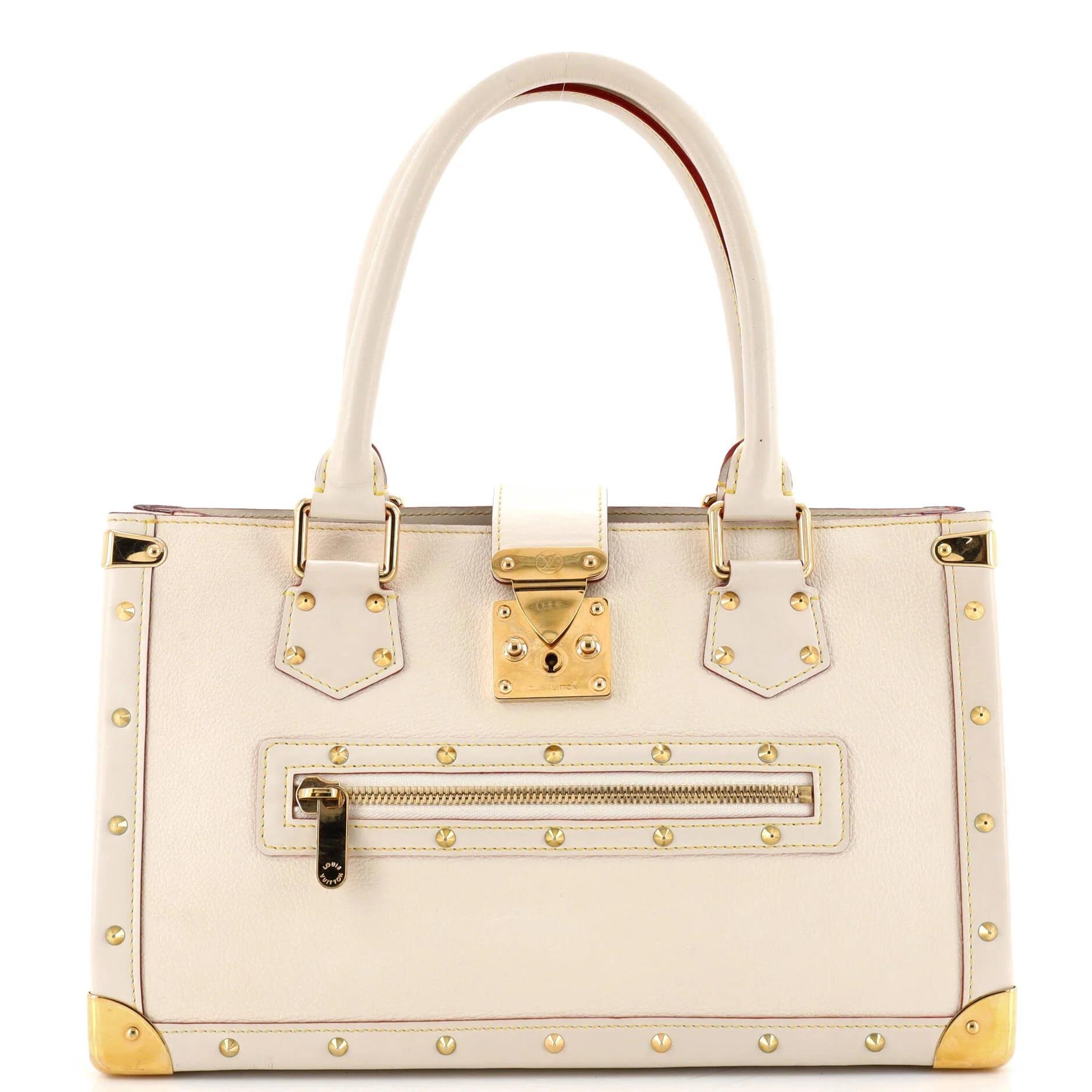 Leather tote