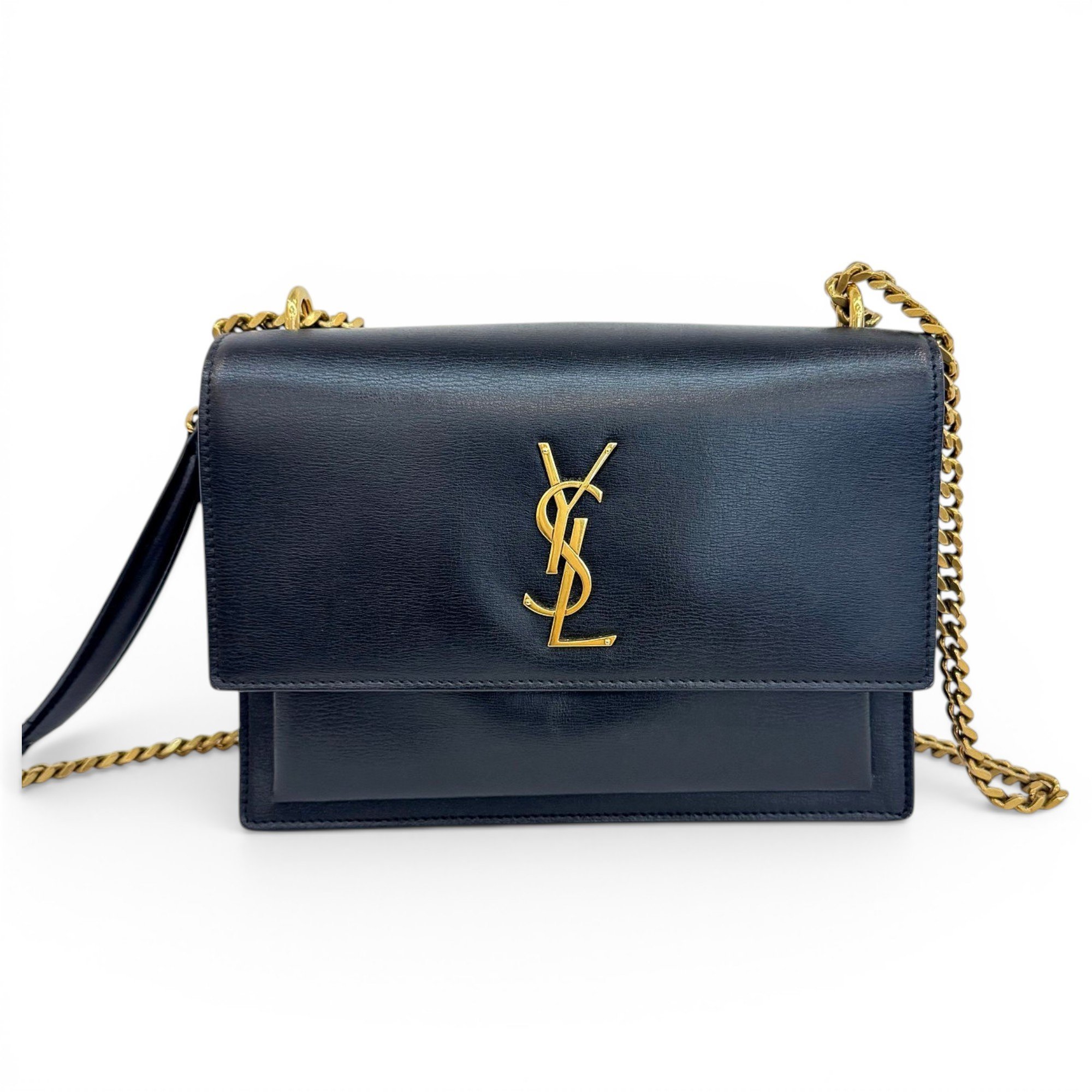 Sunset leather handbag