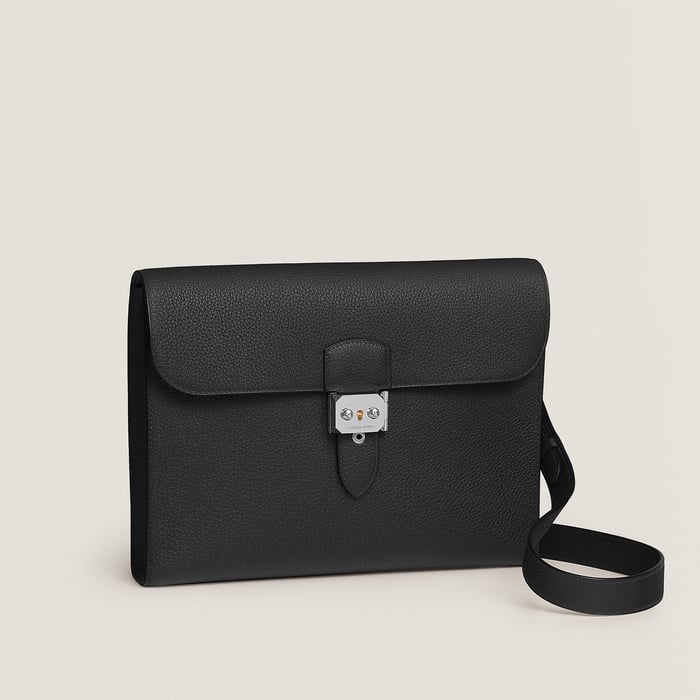 Noir Sac a Depeches 29 Messenger Bag