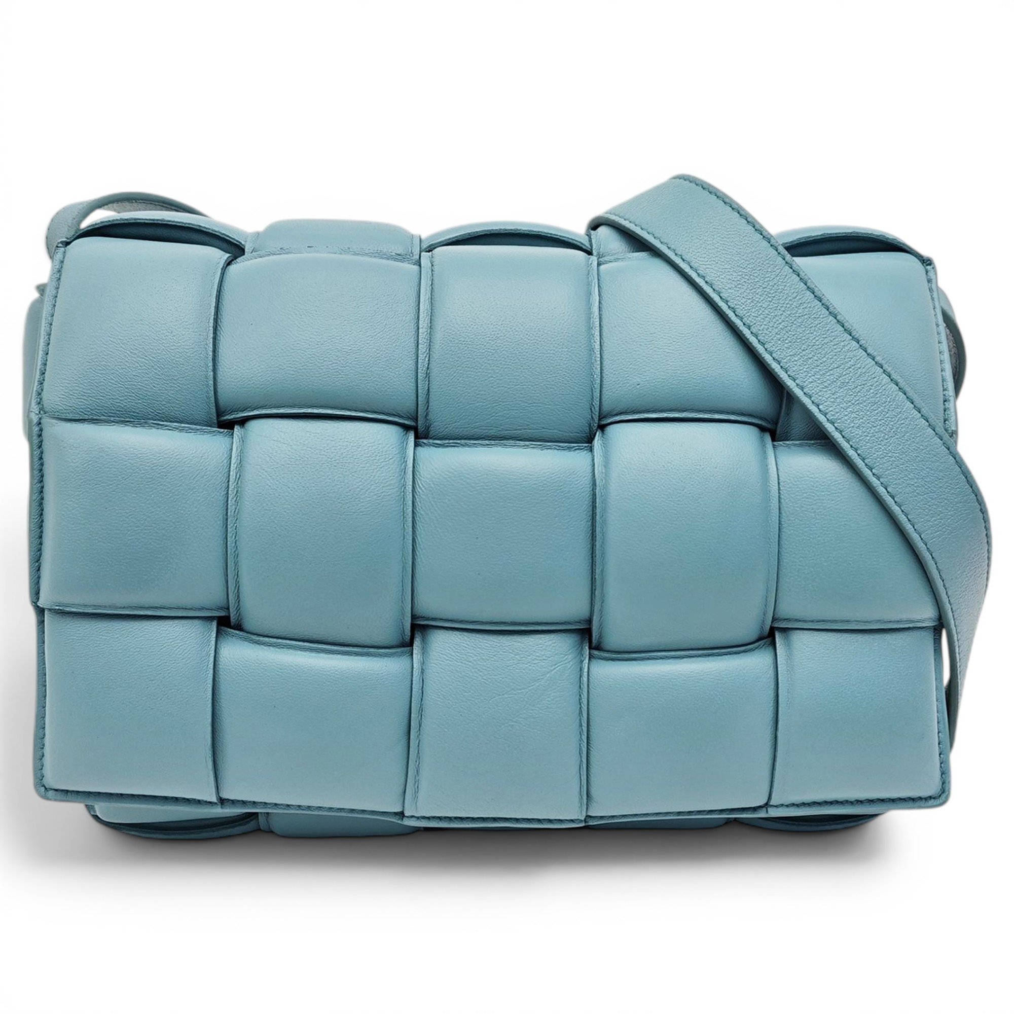 Cassette Padded leather crossbody bag