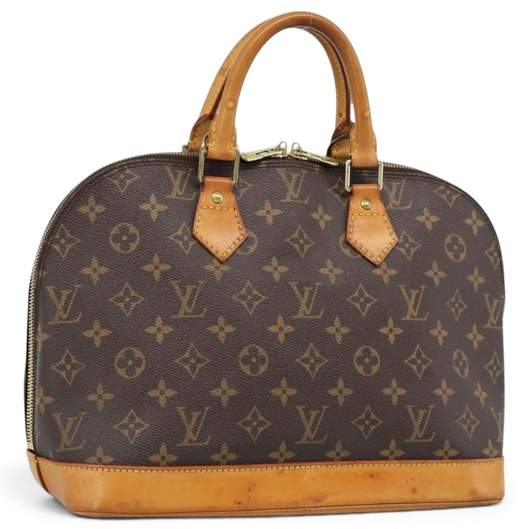 Alma leather handbag