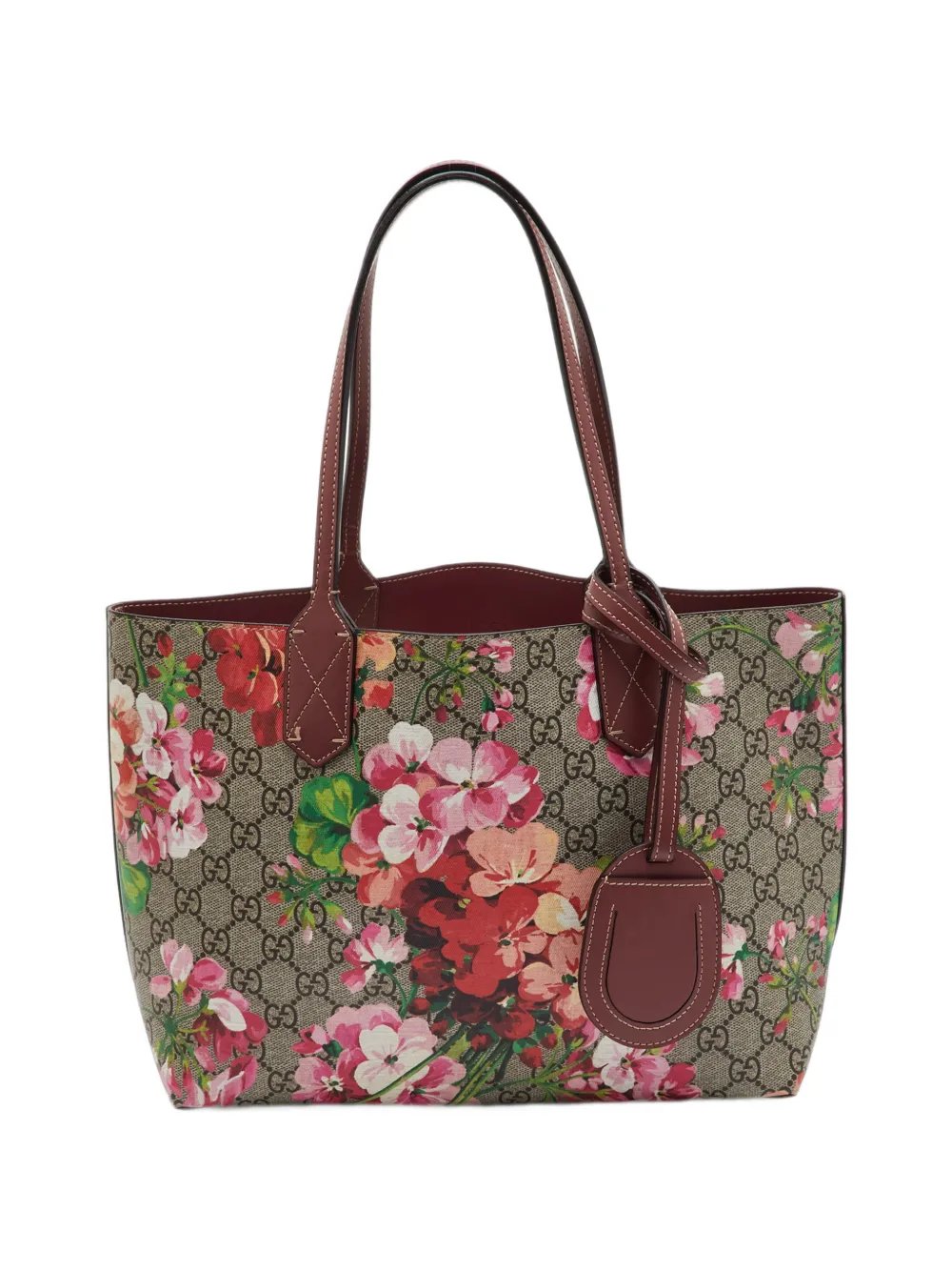 reversible Blooms GG Supreme tote bag