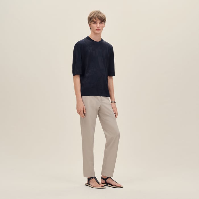 Marine "Eperon d'Or" Crewneck Sweater
