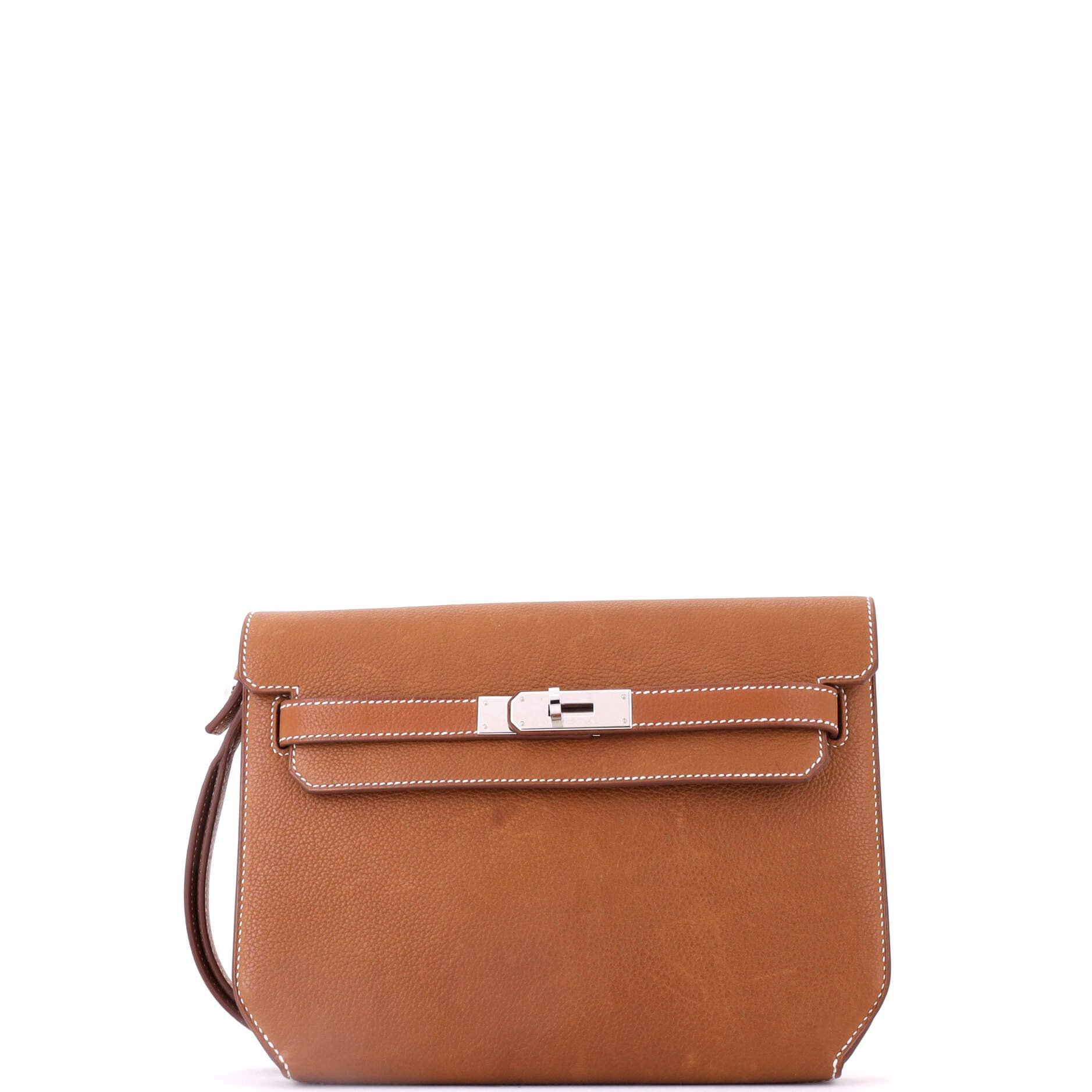Hermes Kelly Depeches Pouch Barenia 25