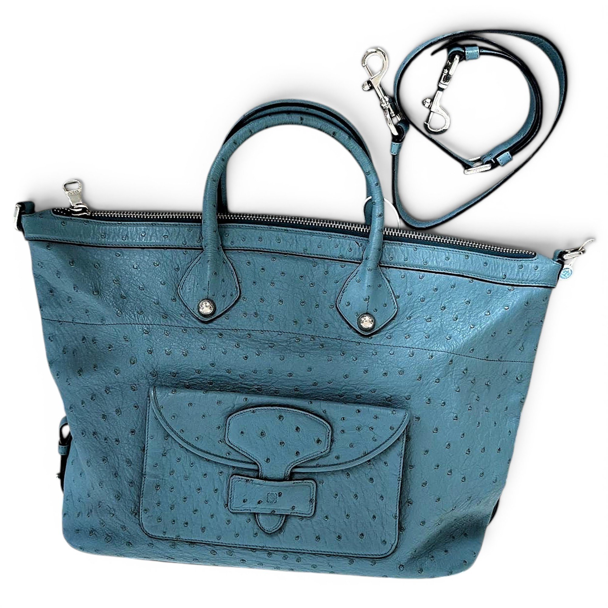 Leather handbag