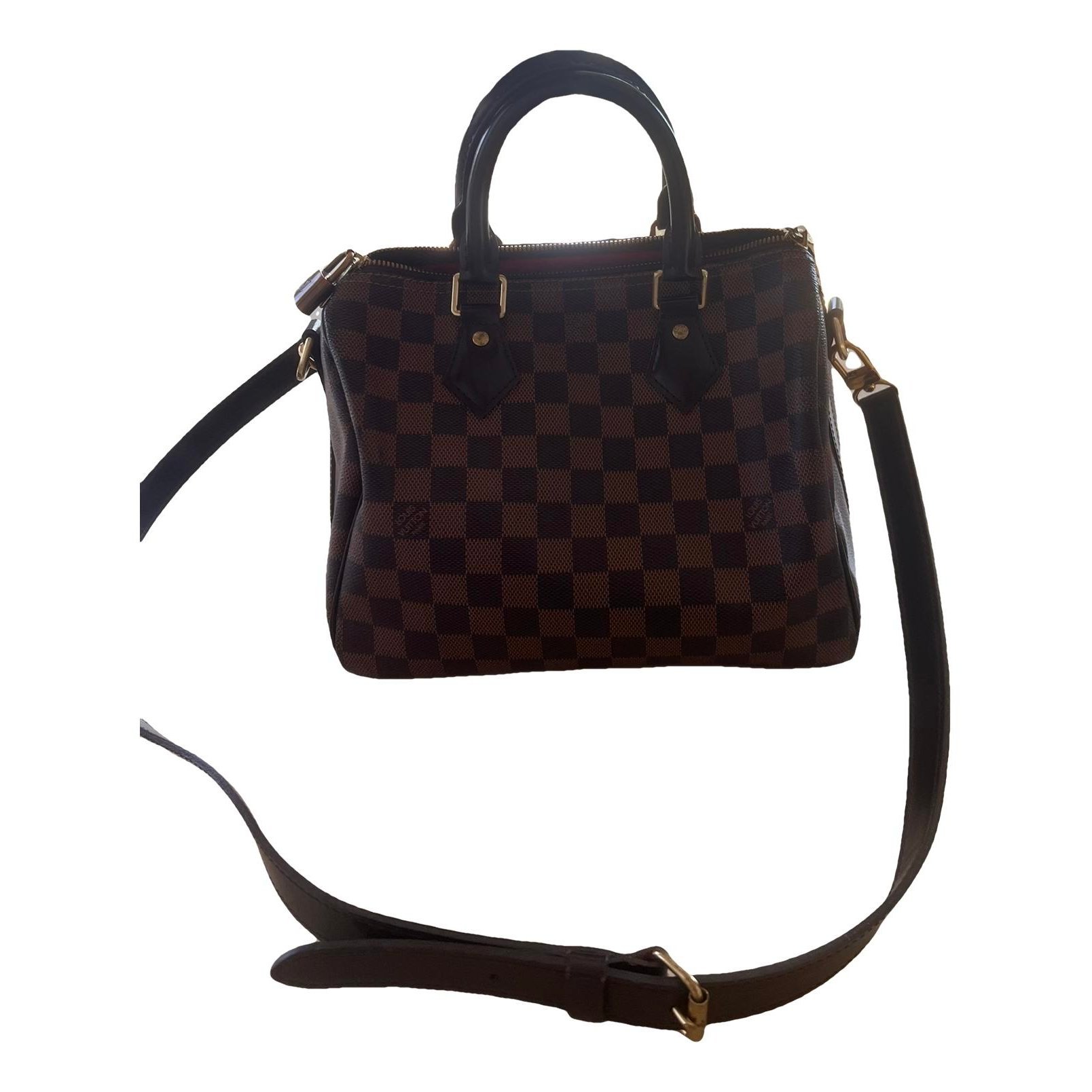 Nano Speedy / Mini HL leather handbag