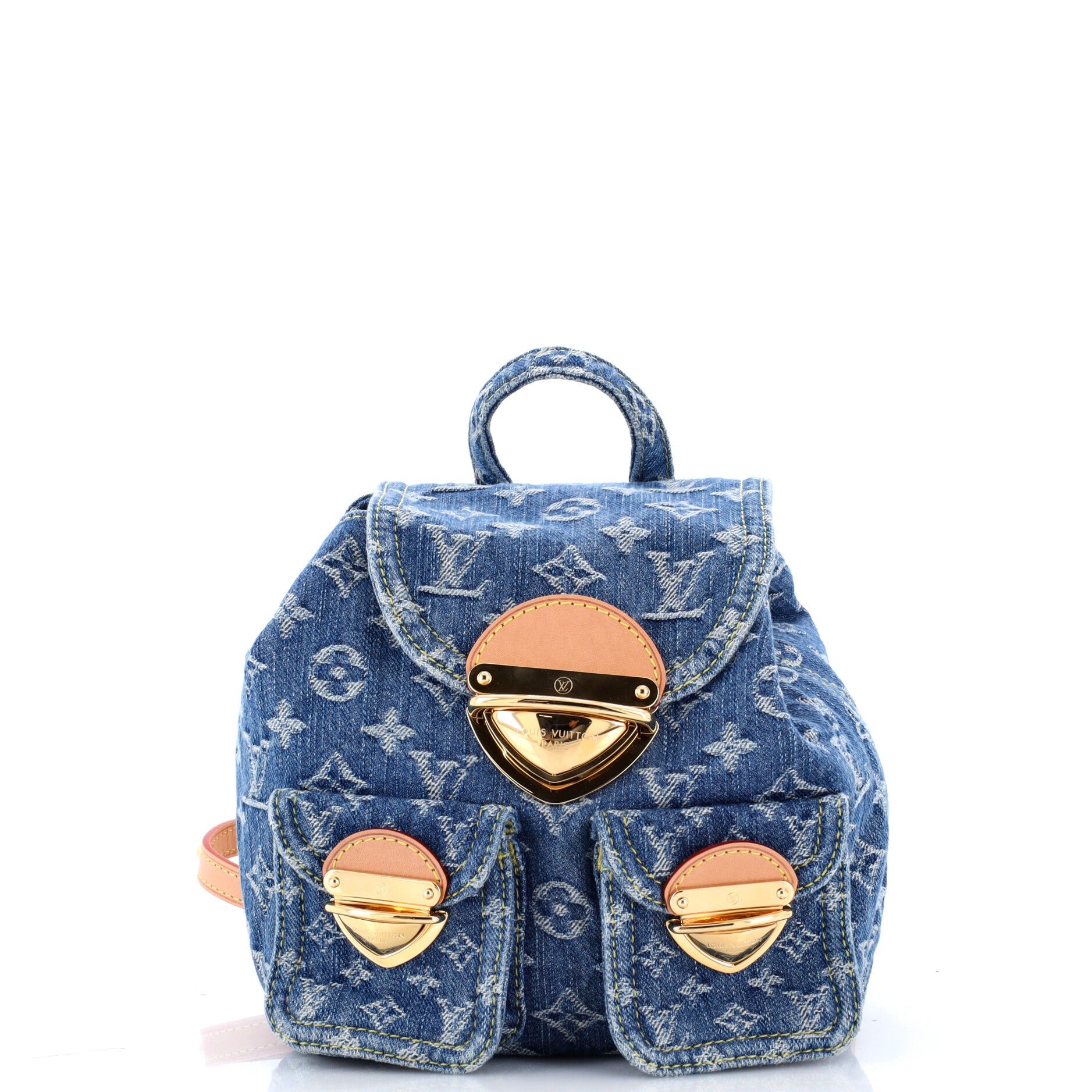 Venice Backpack Monogram Denim
