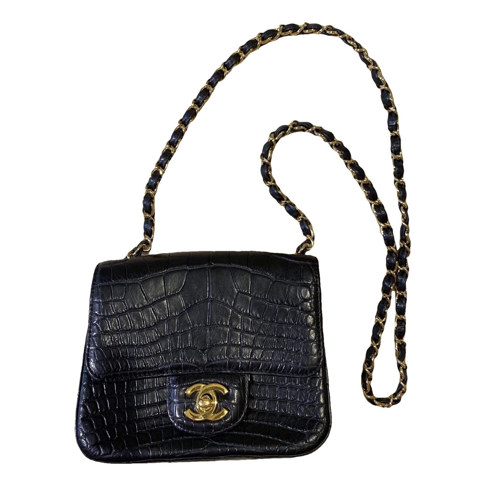 Leather crossbody bag