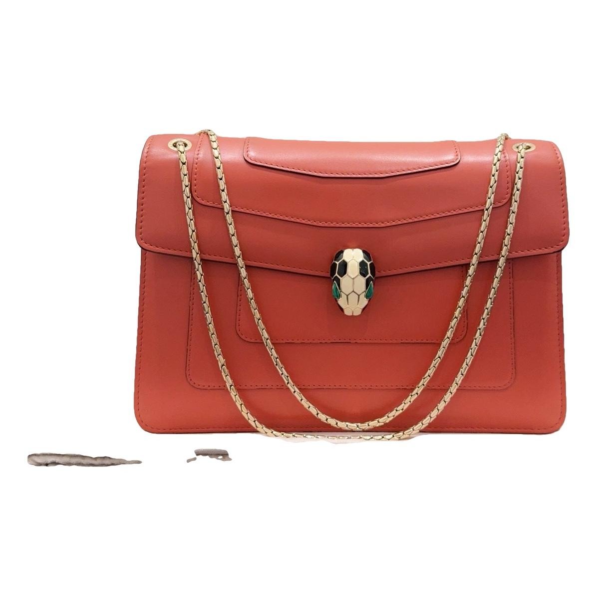 Serpenti leather crossbody bag