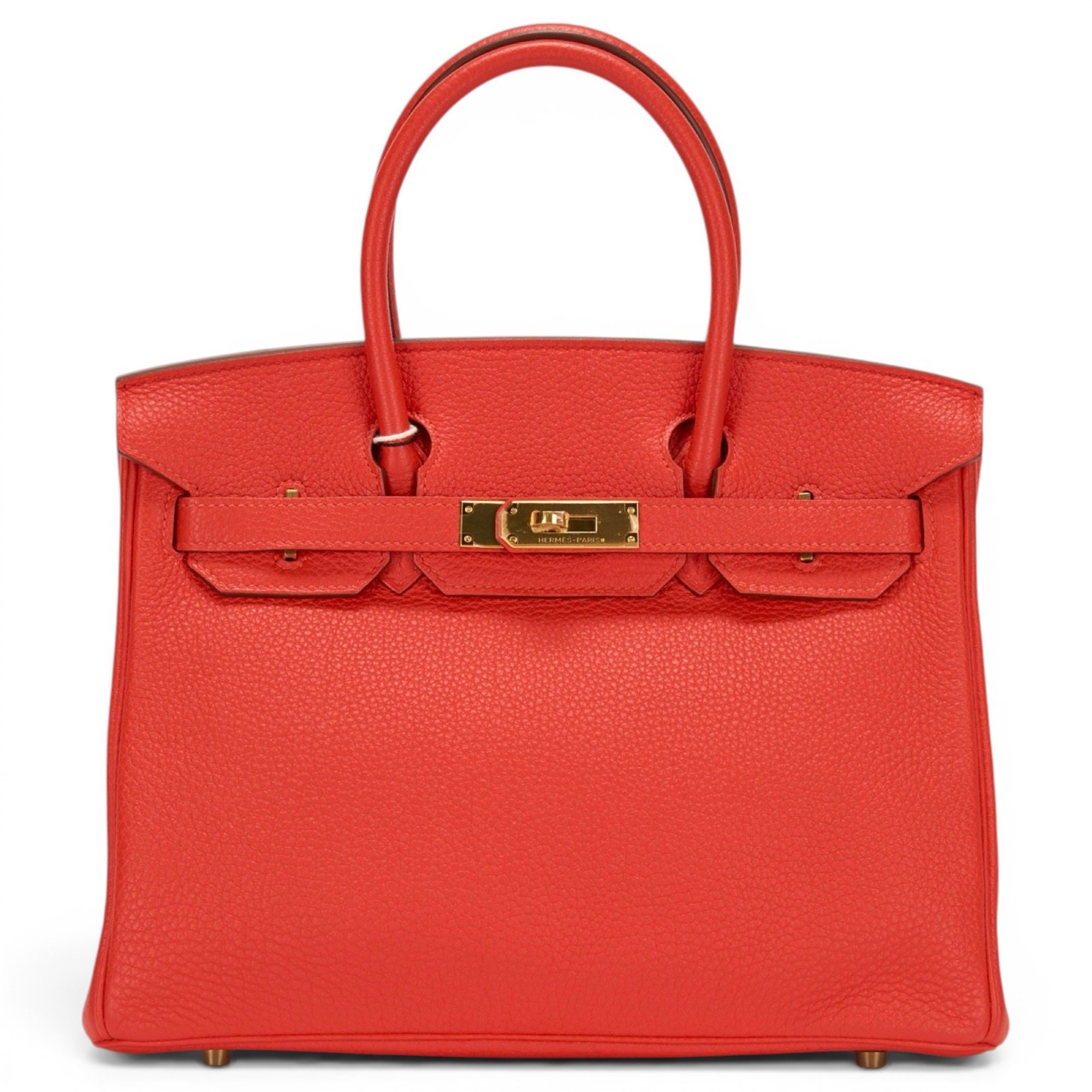 Birkin 30 leather handbag