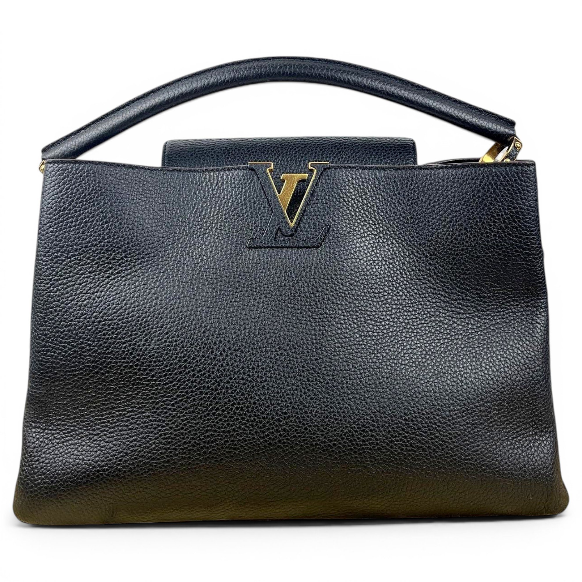 Capucines leather handbag