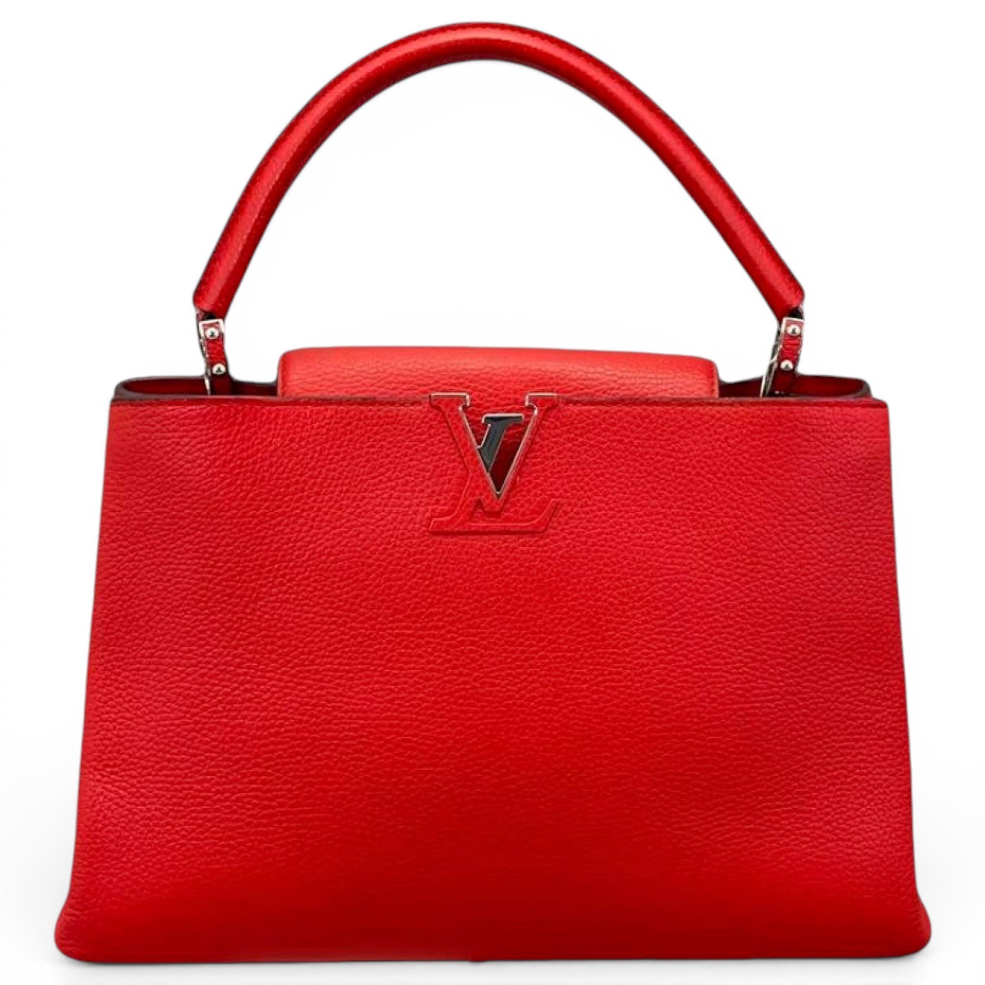 Capucines leather handbag
