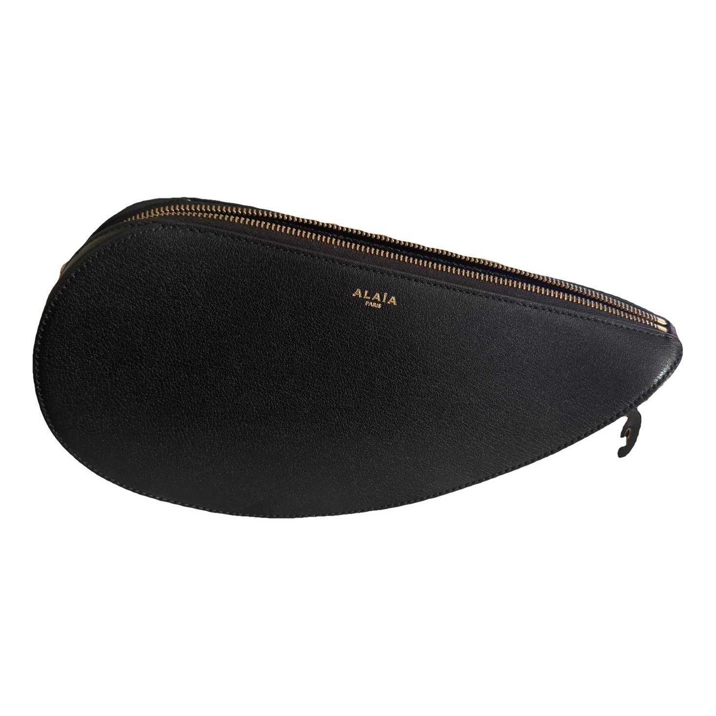 Alaia Leather clutch bag