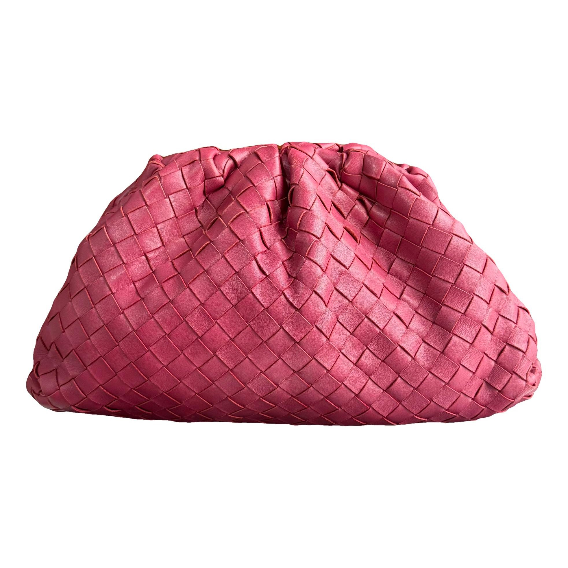 Pouch leather crossbody bag
