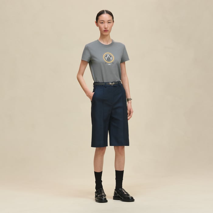 Printed Straight T-shirt