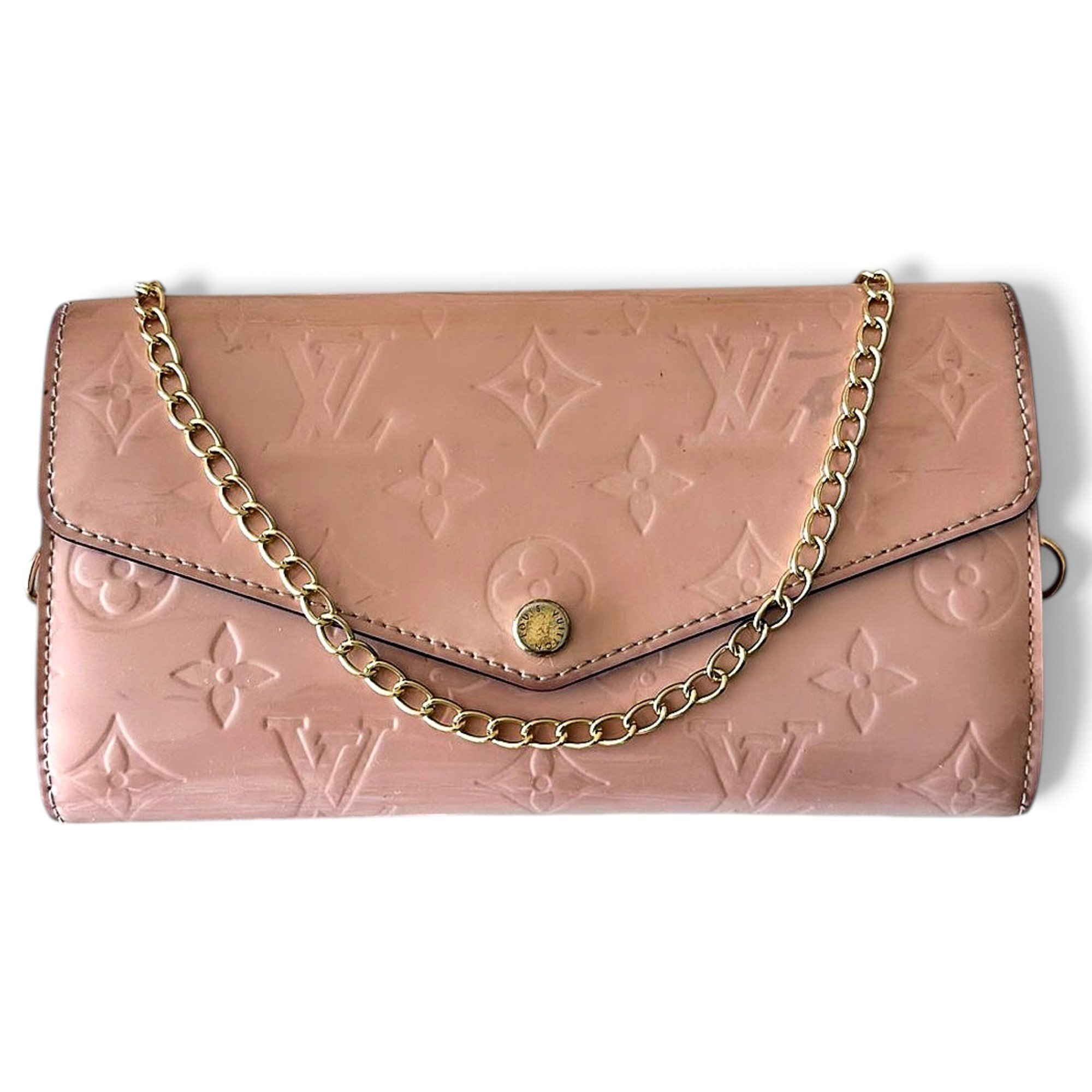 Félicie patent leather crossbody bag