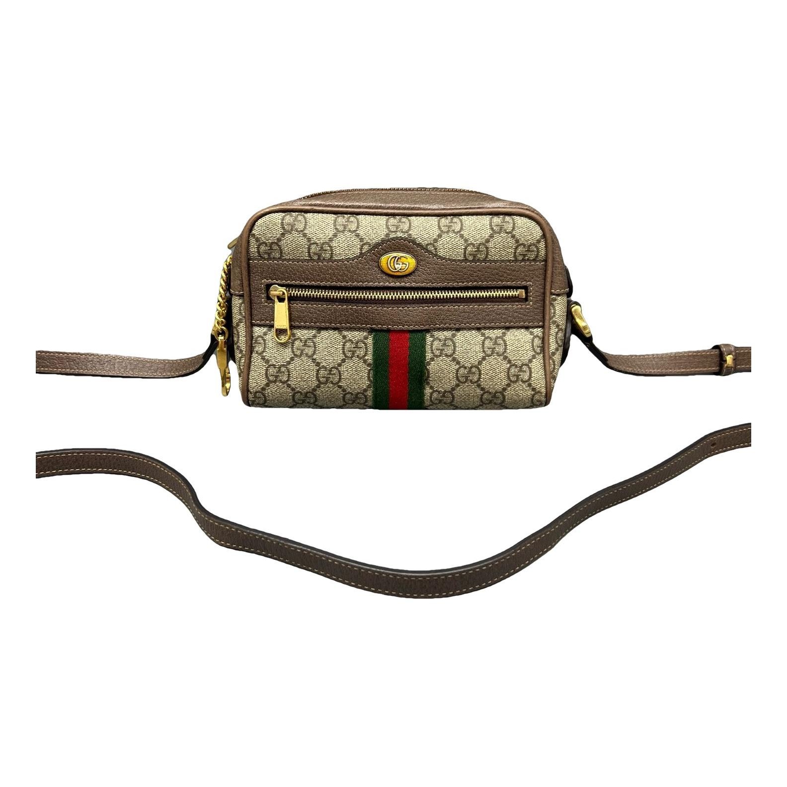 Ophidia leather handbag