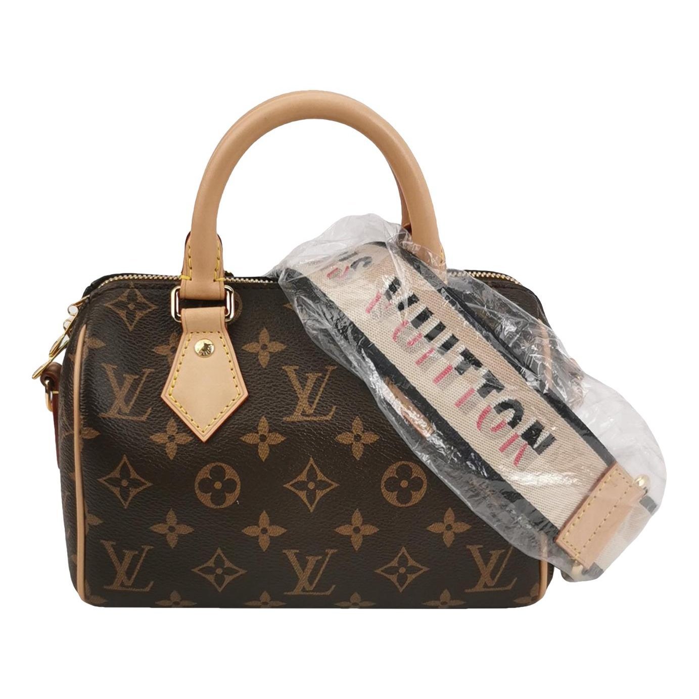 Nano Speedy / Mini HL leather handbag