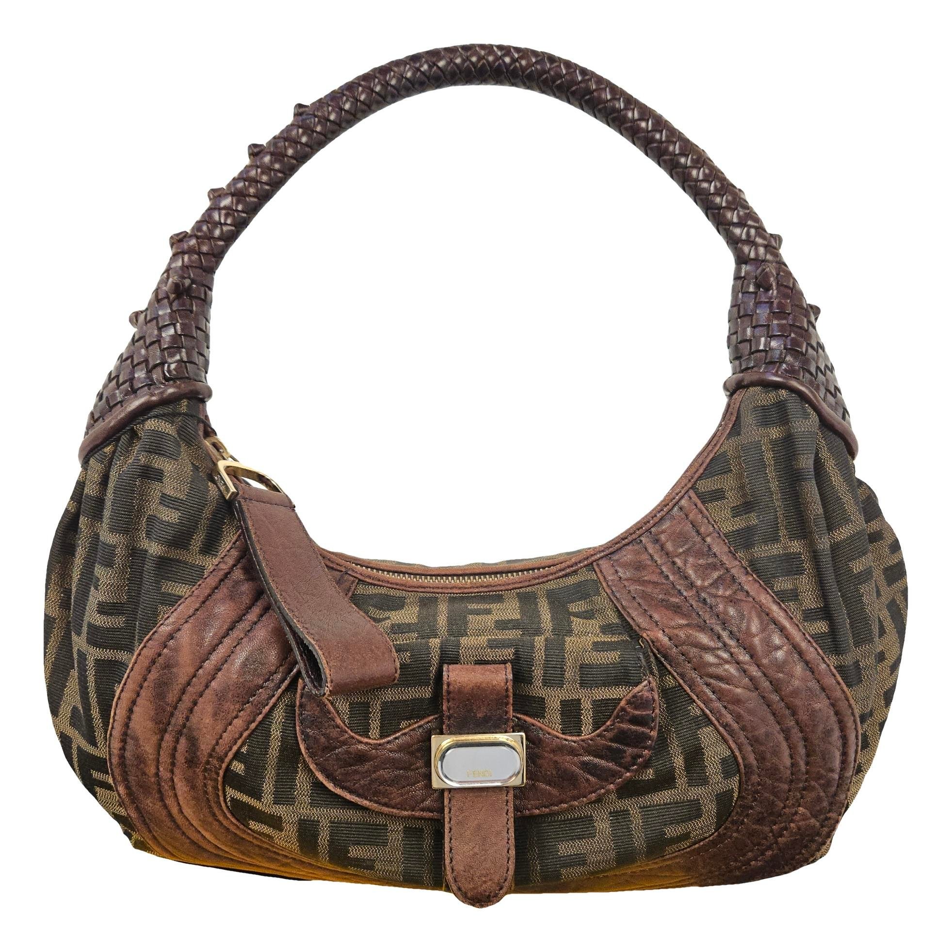 Spy leather handbag