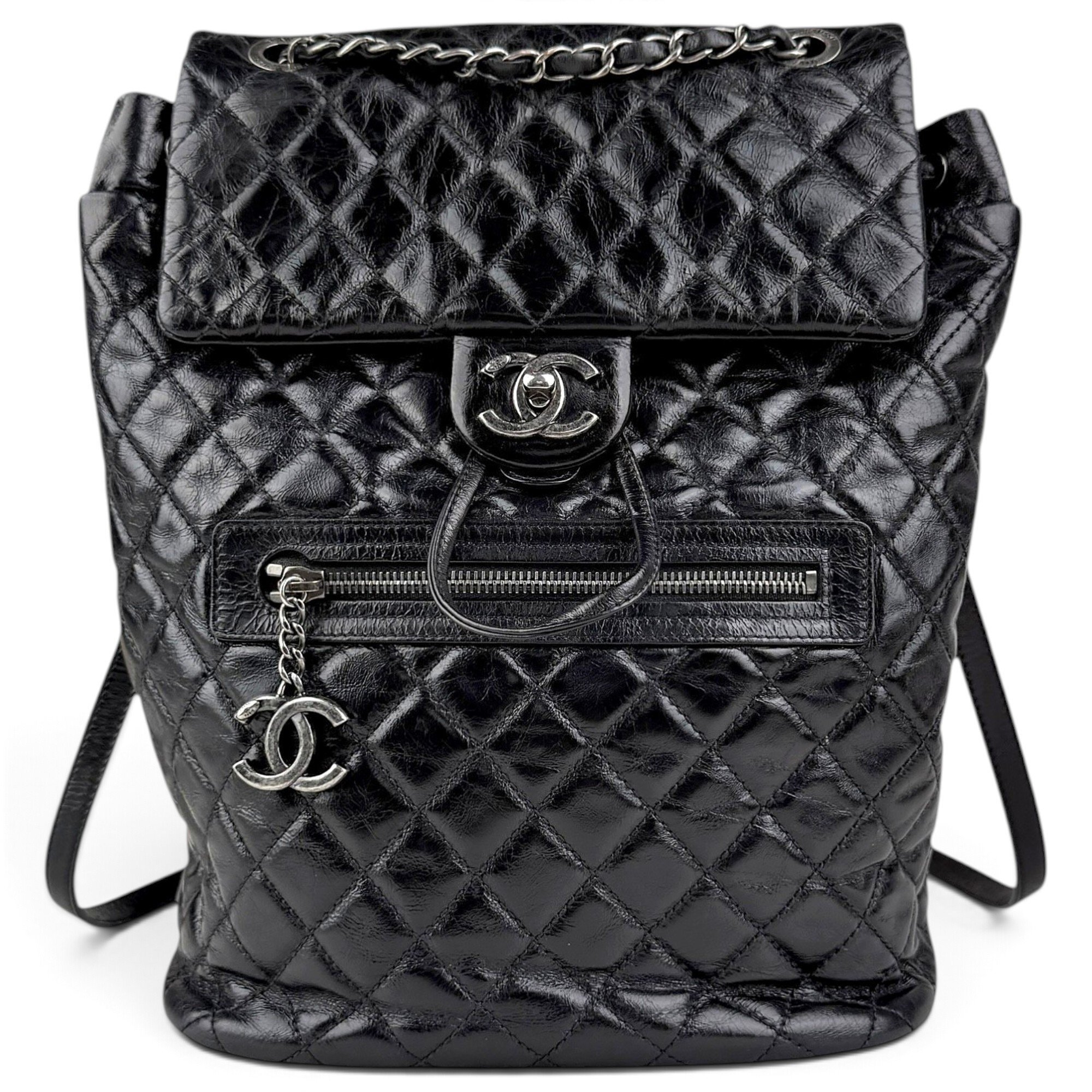Mountain leather backpack