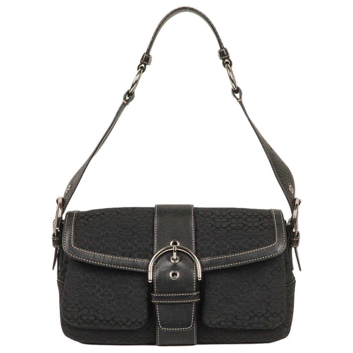 Signature Sufflette cloth handbag