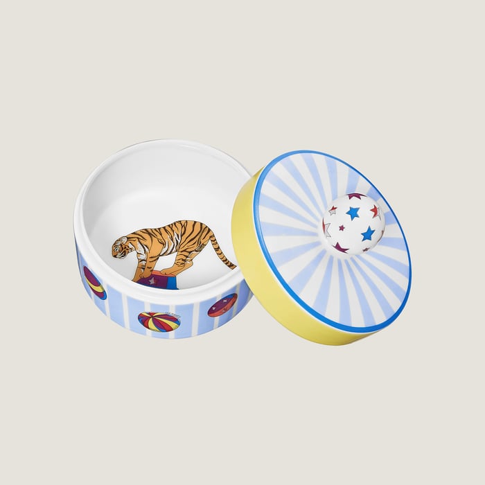 Sans Coloris Hermes Circus Round Box