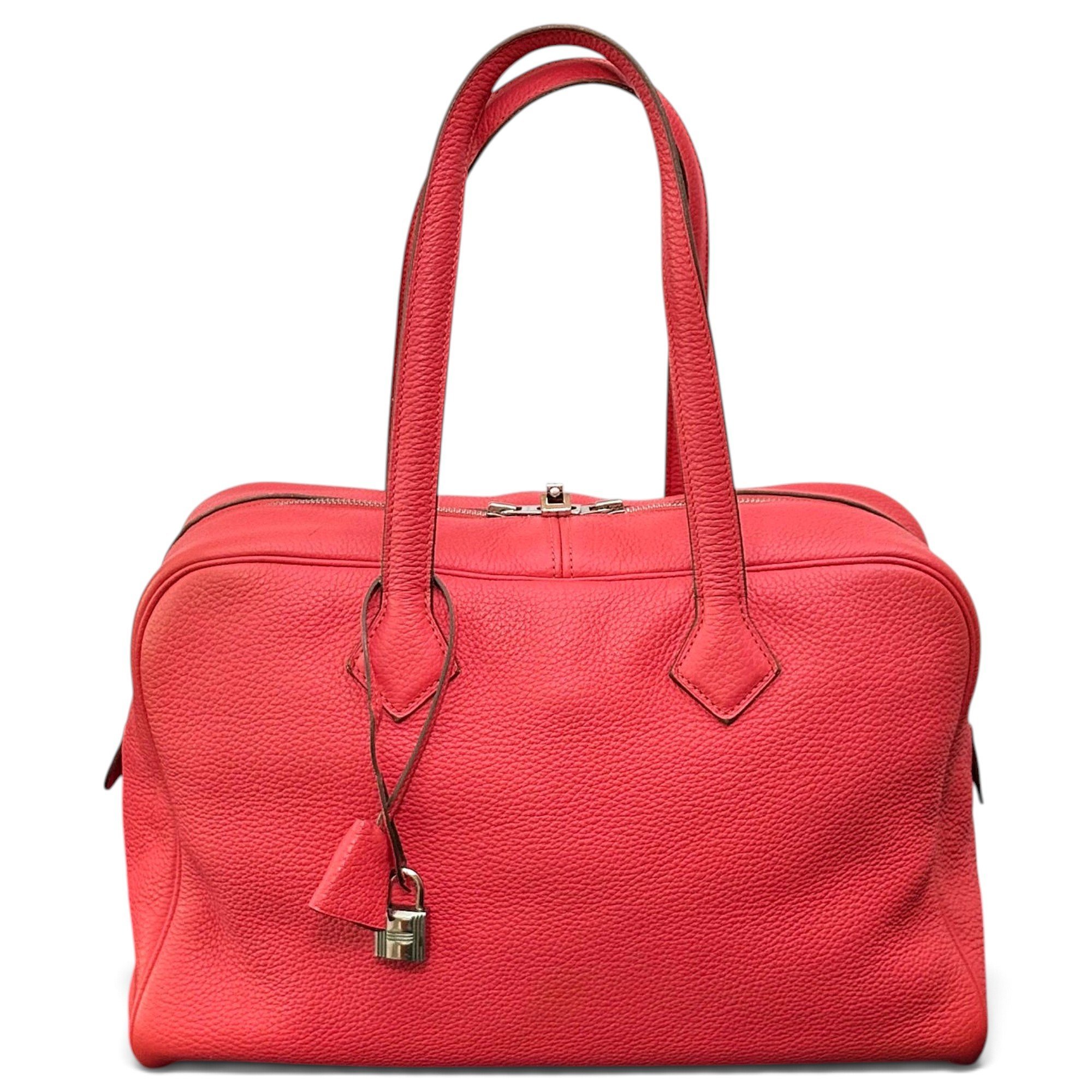 Victoria leather handbag