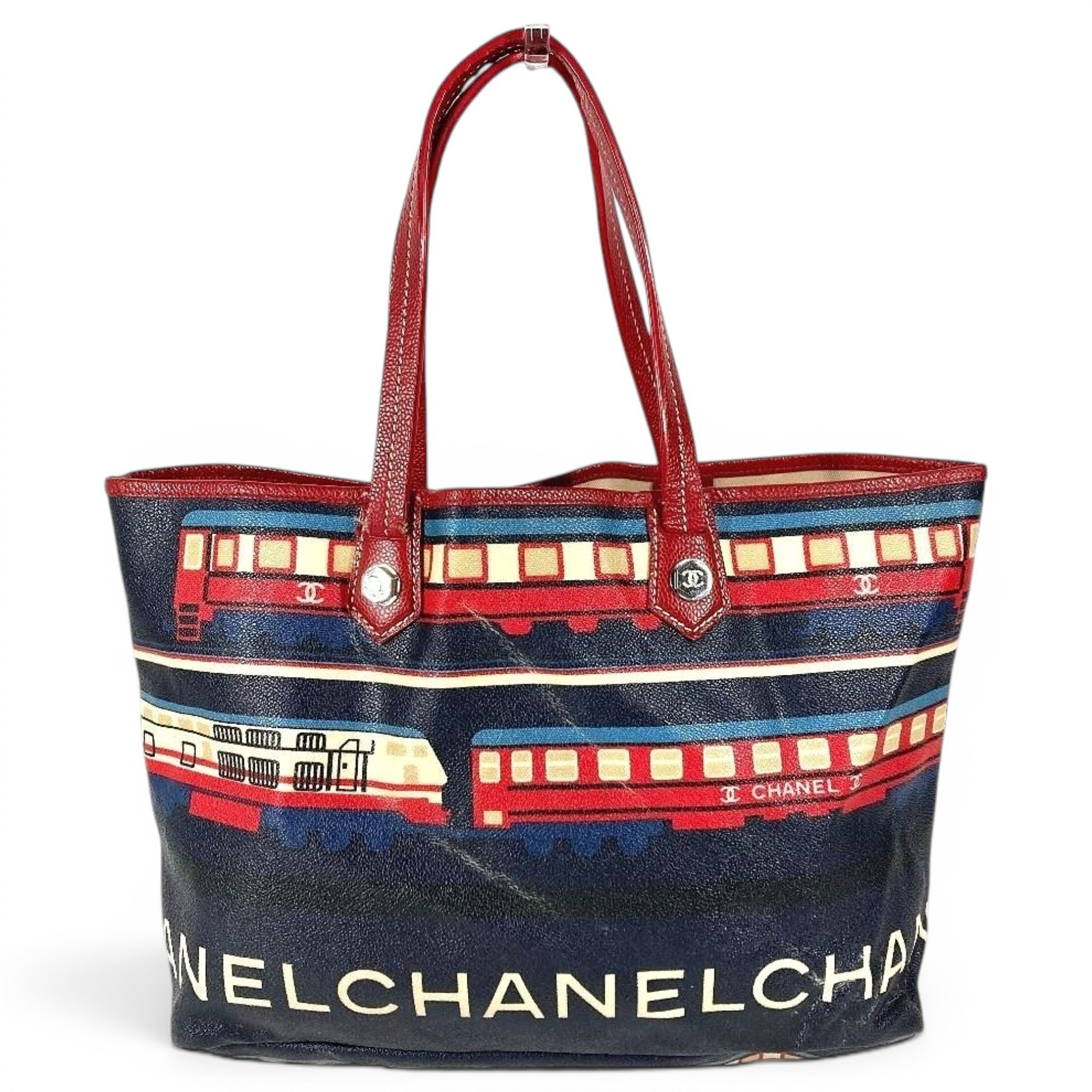 Leather tote