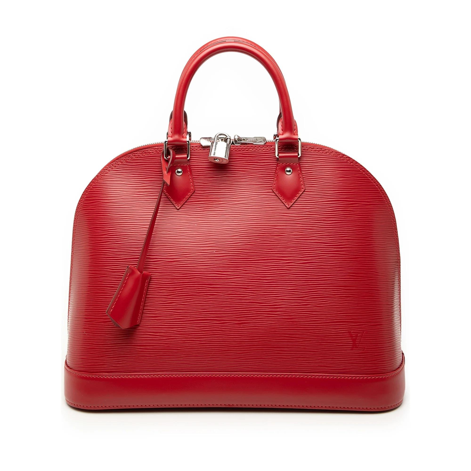 Alma leather handbag