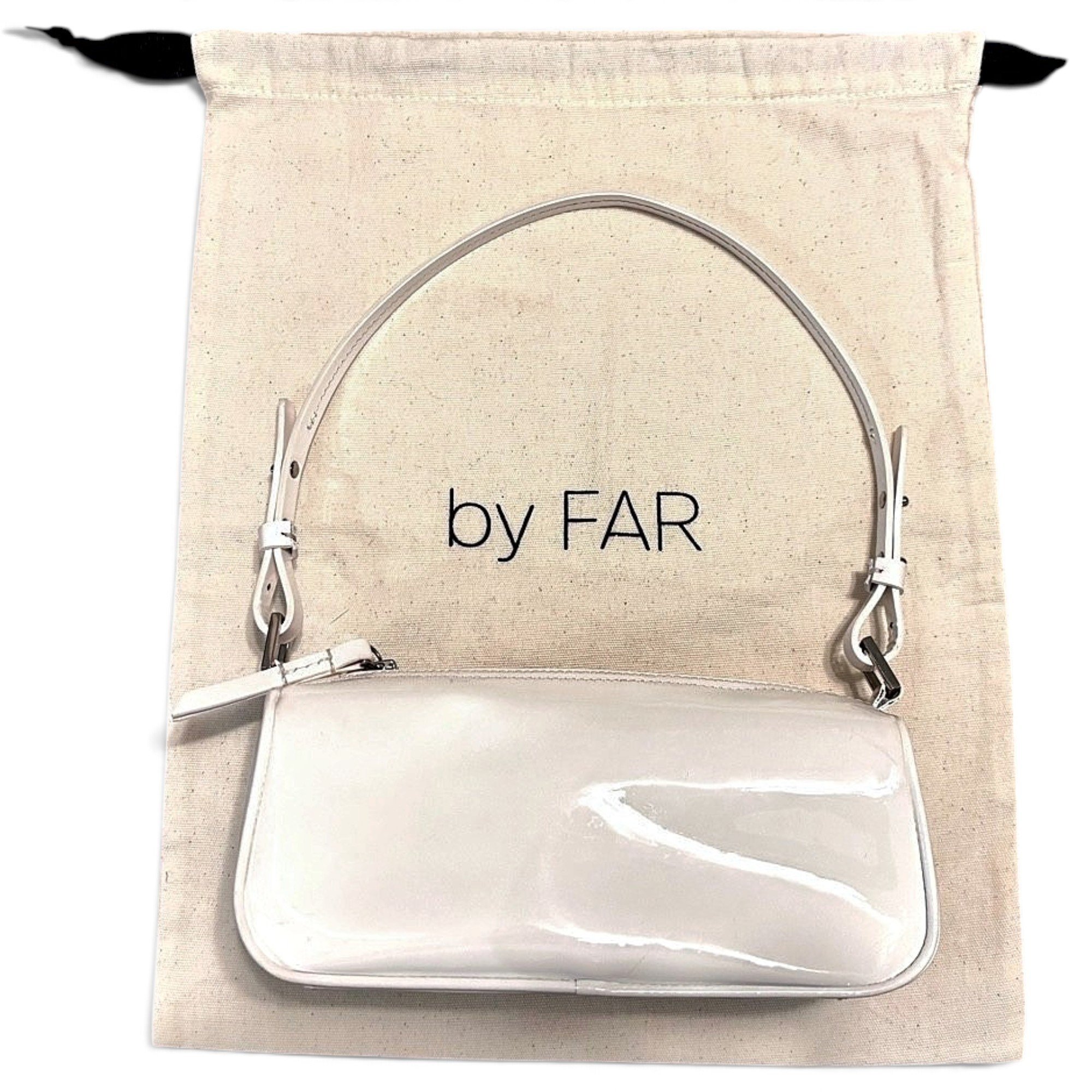 Patent leather handbag