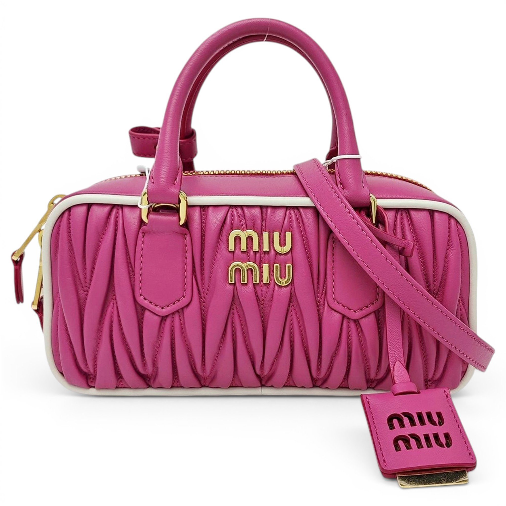 Arcadie leather handbag