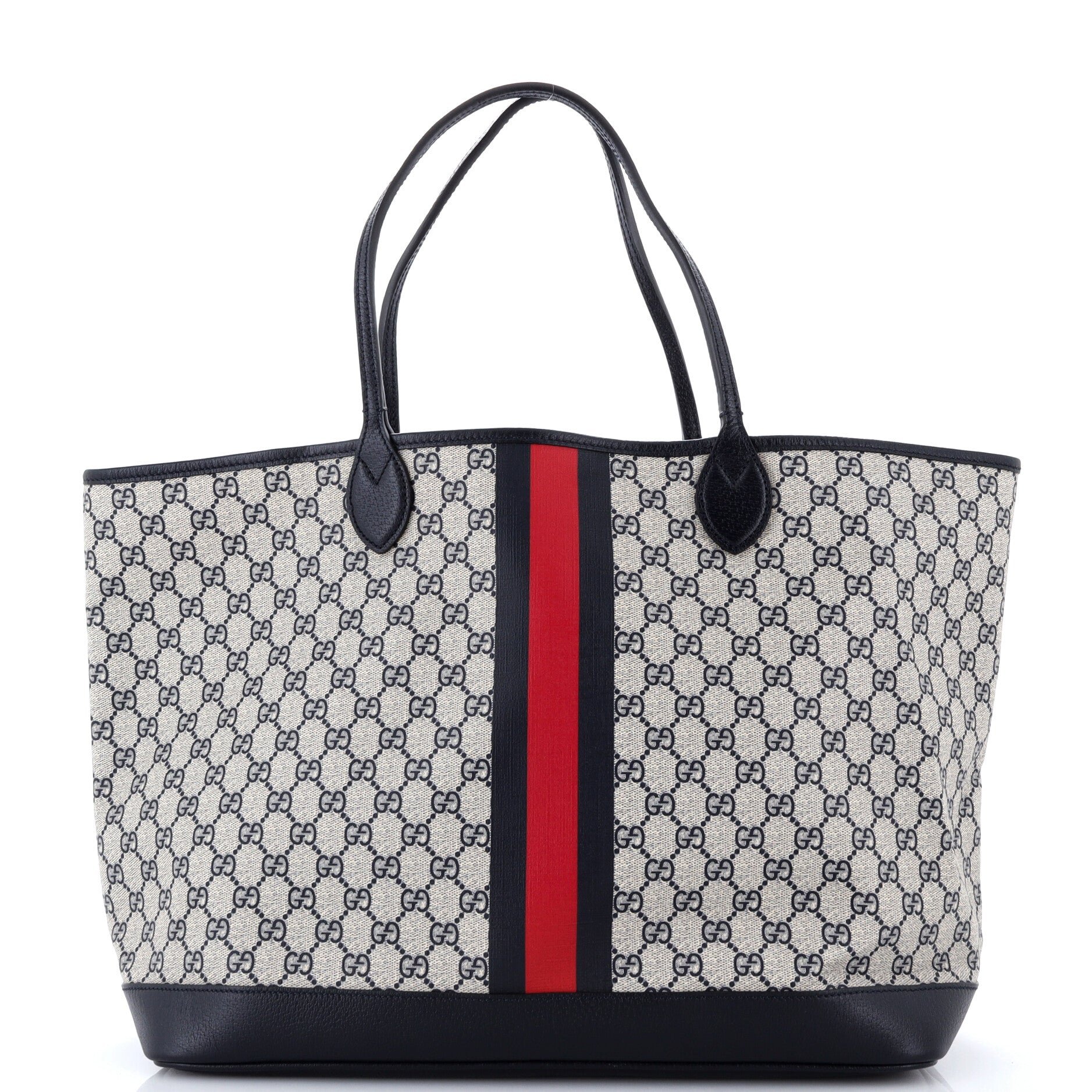 Ophidia Open Shopping Tote GG Coated Canvas Large
