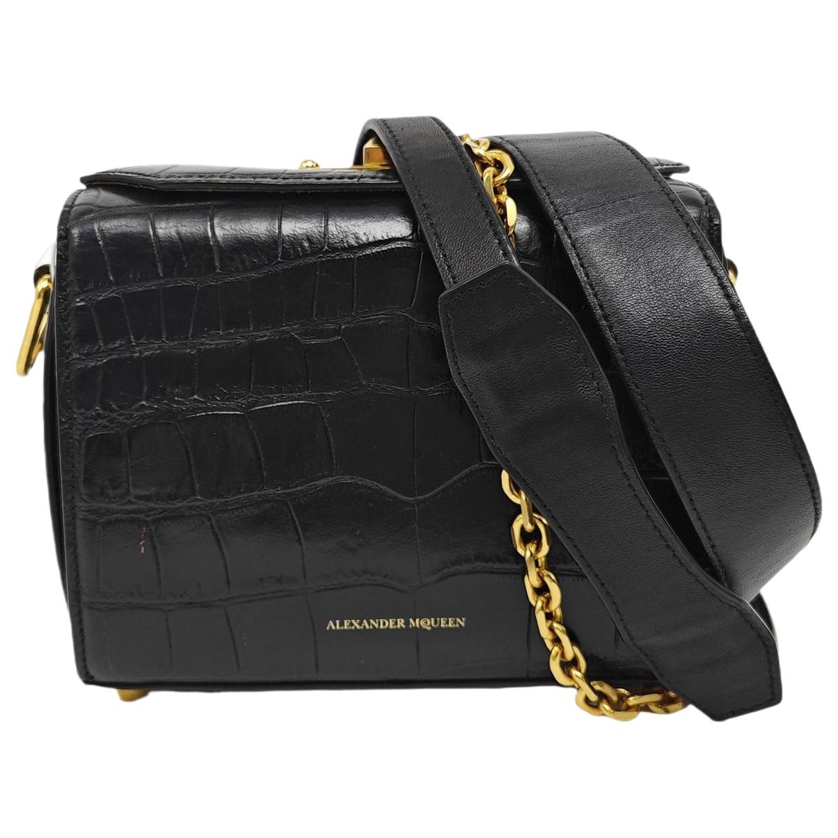 Leather crossbody bag
