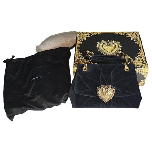 Devotion velvet handbag