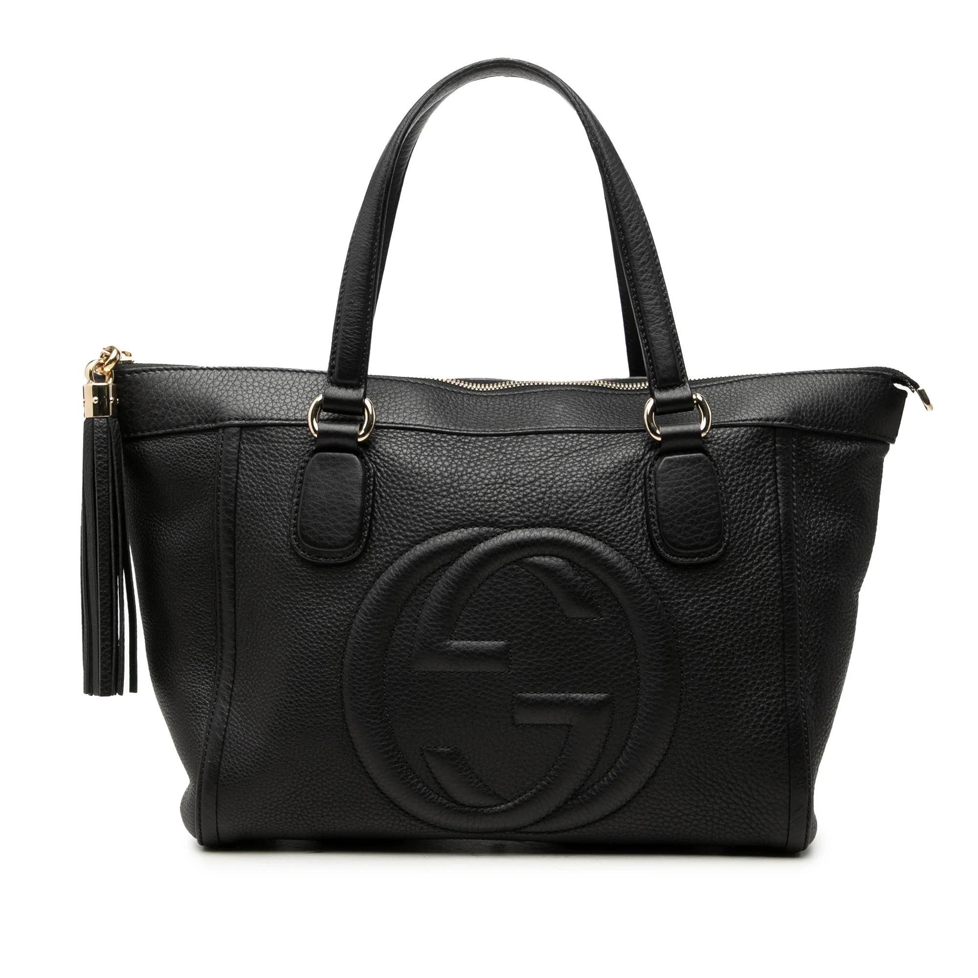 Soho leather tote
