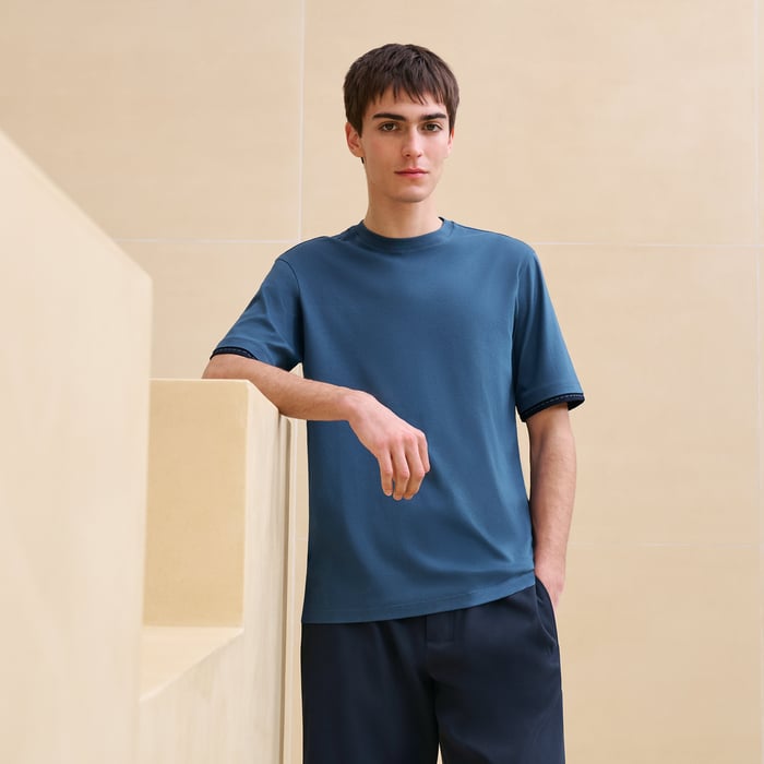 "Piqures sellier" t-shirt