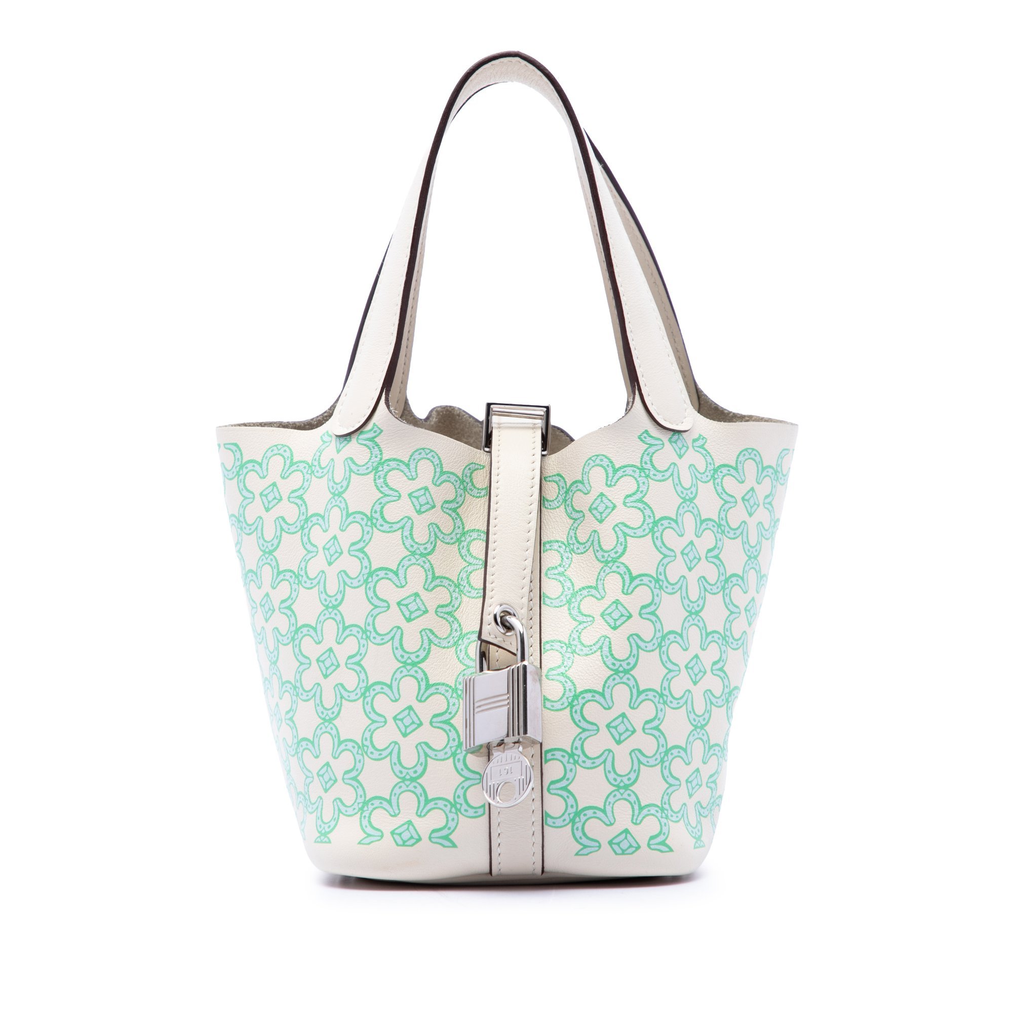 Picotin leather handbag