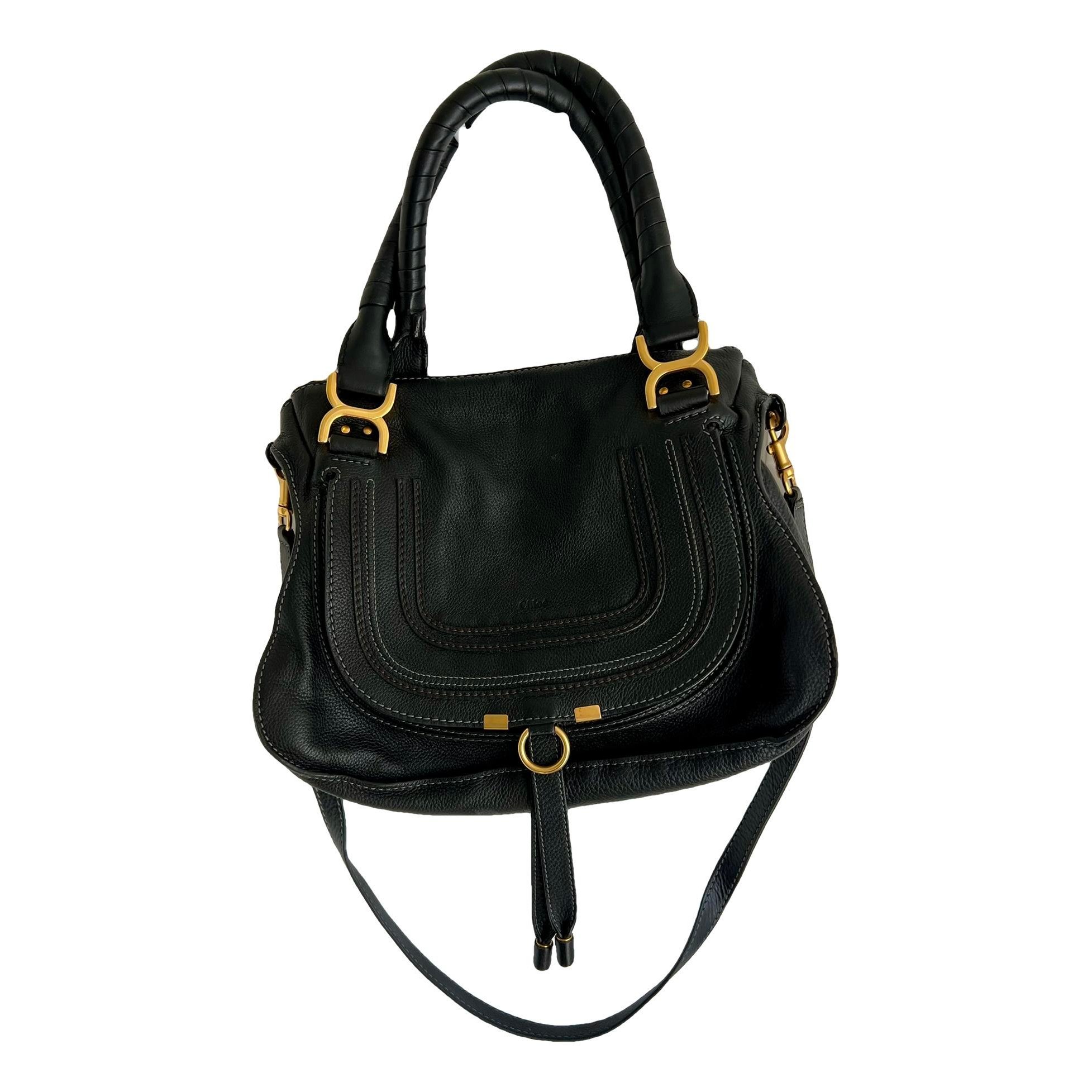 Marcie leather handbag