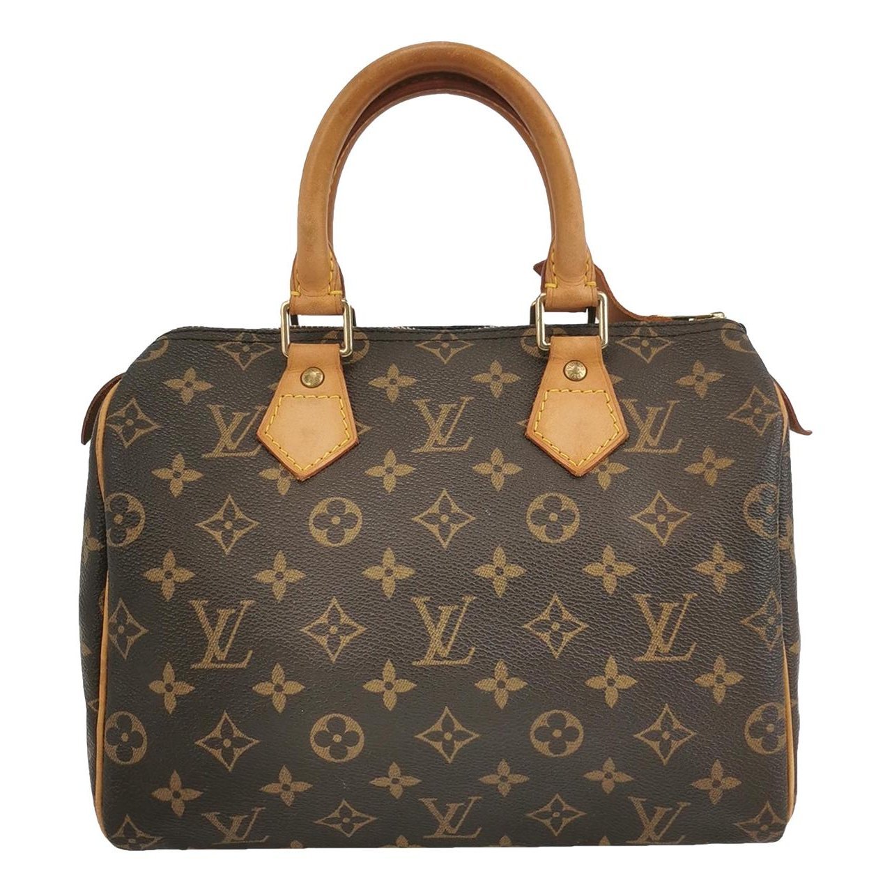 Speedy leather handbag