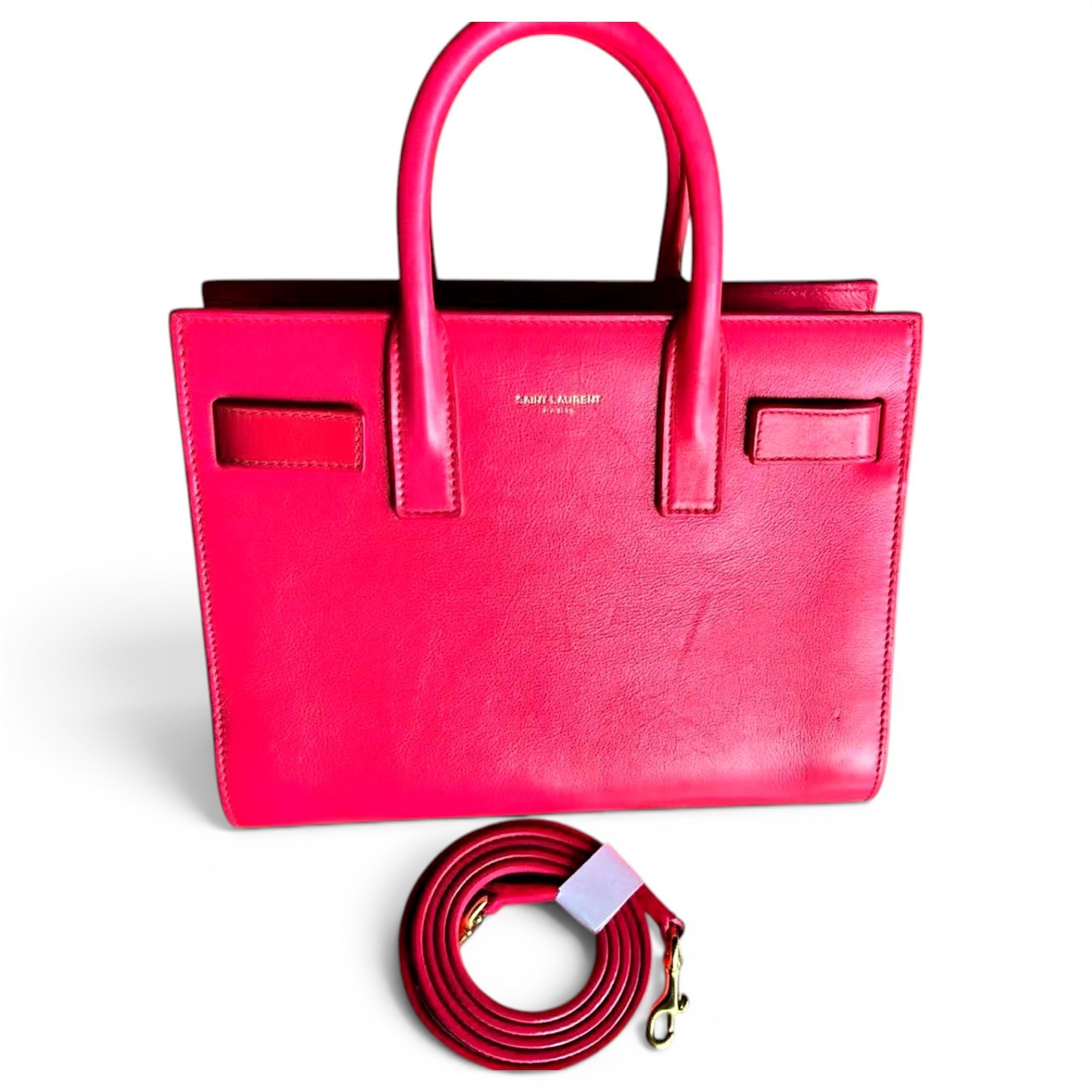 Sac de Jour leather tote
