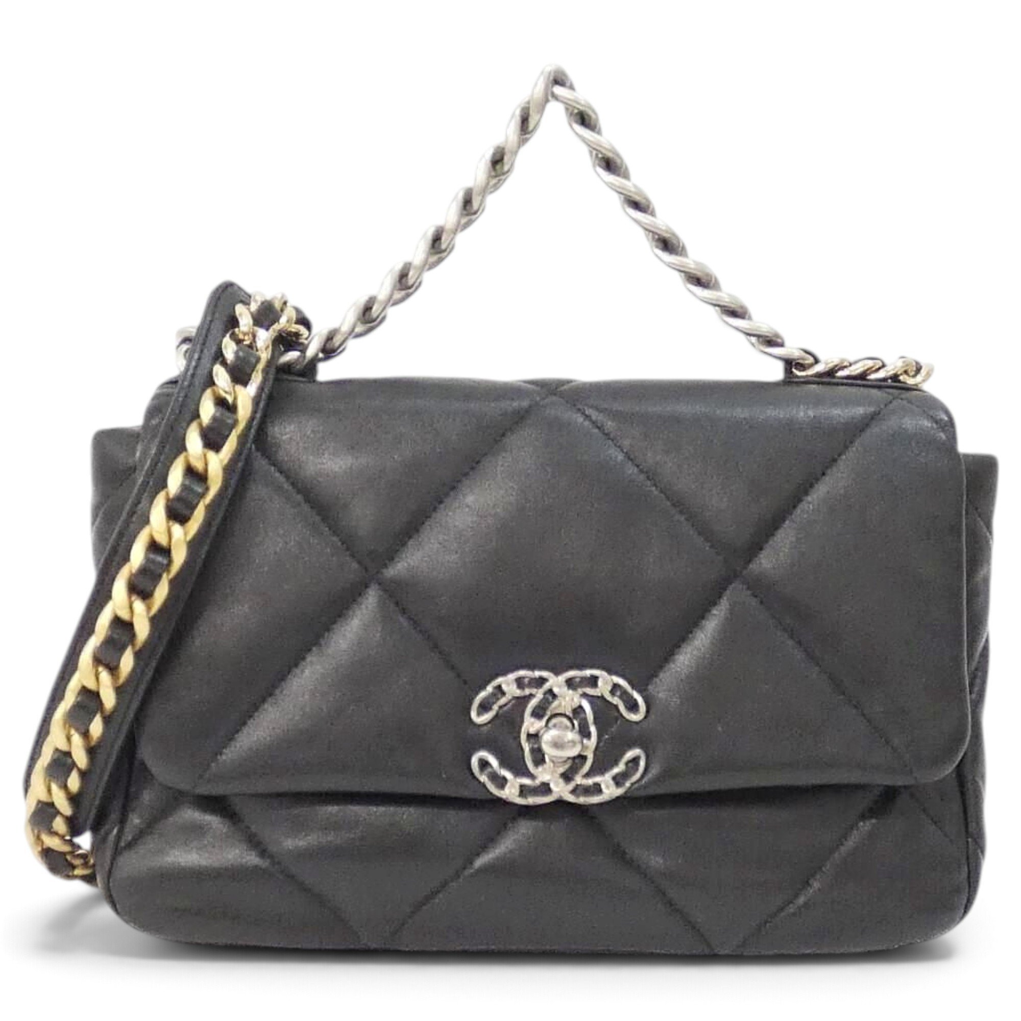 Chanel 19 leather handbag