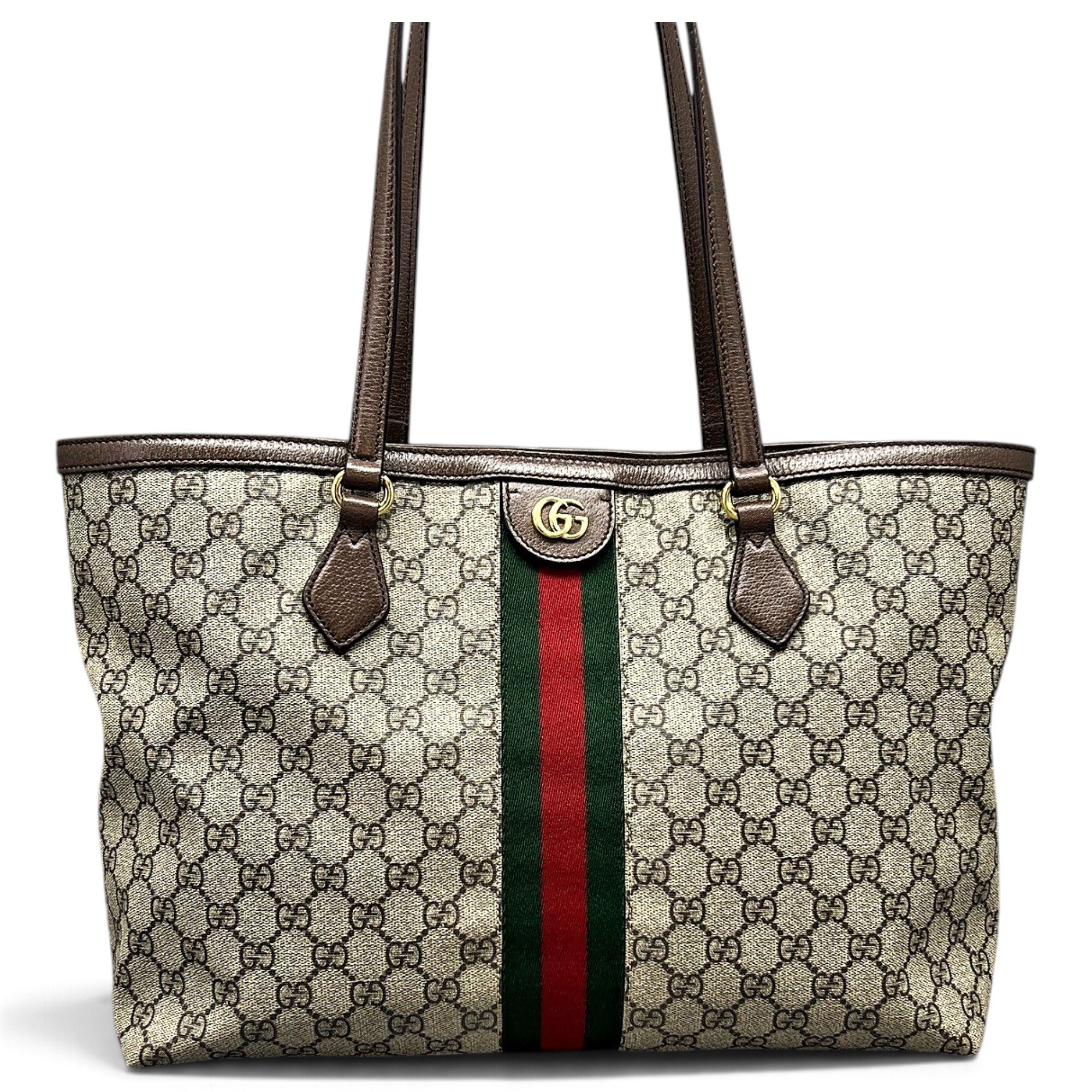 Ophidia Shopping leather tote