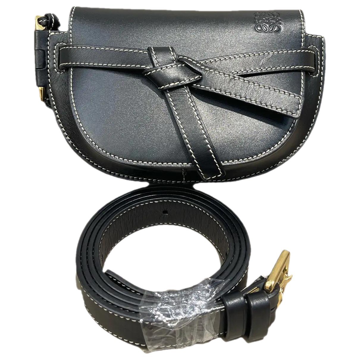 Gate leather handbag