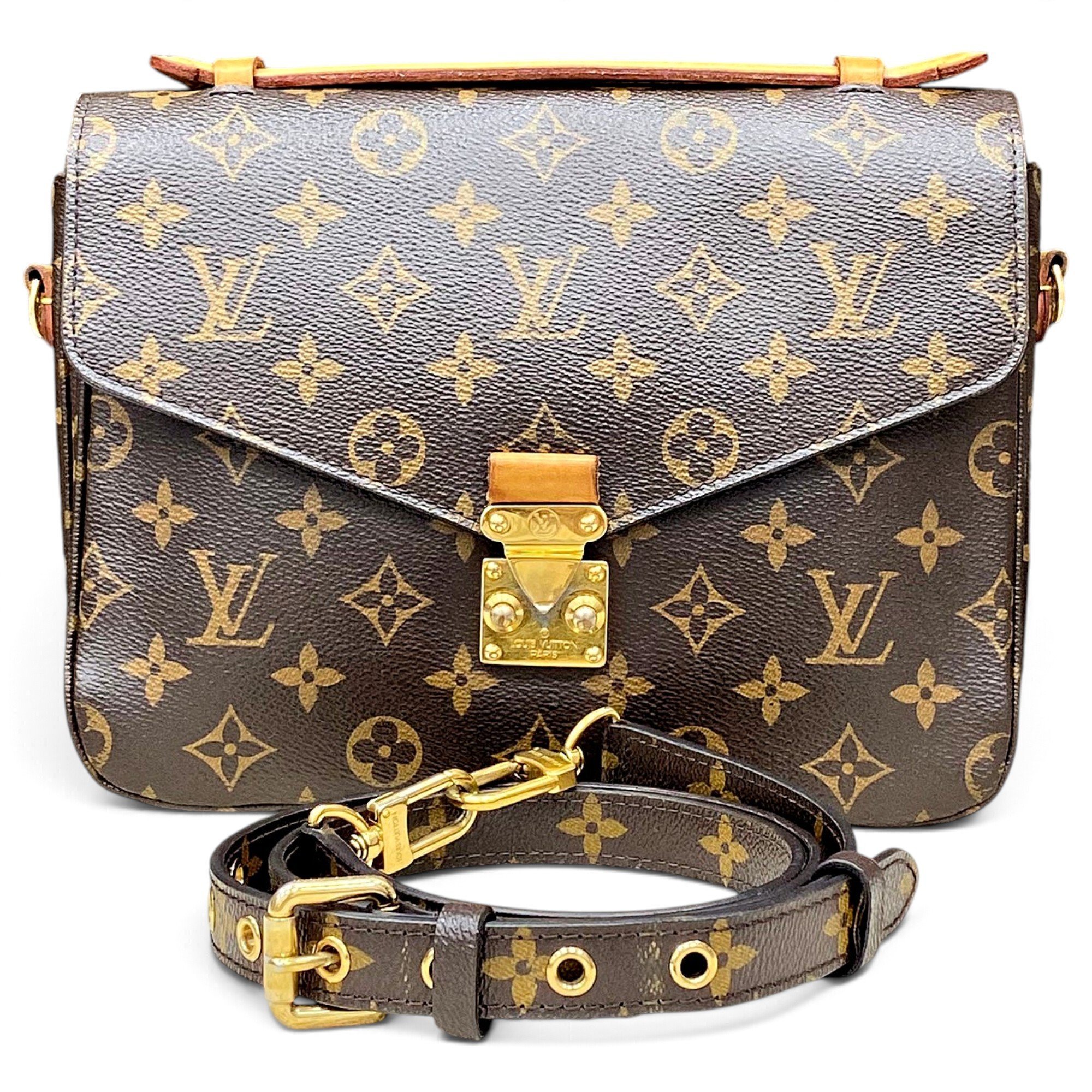 Metis leather handbag