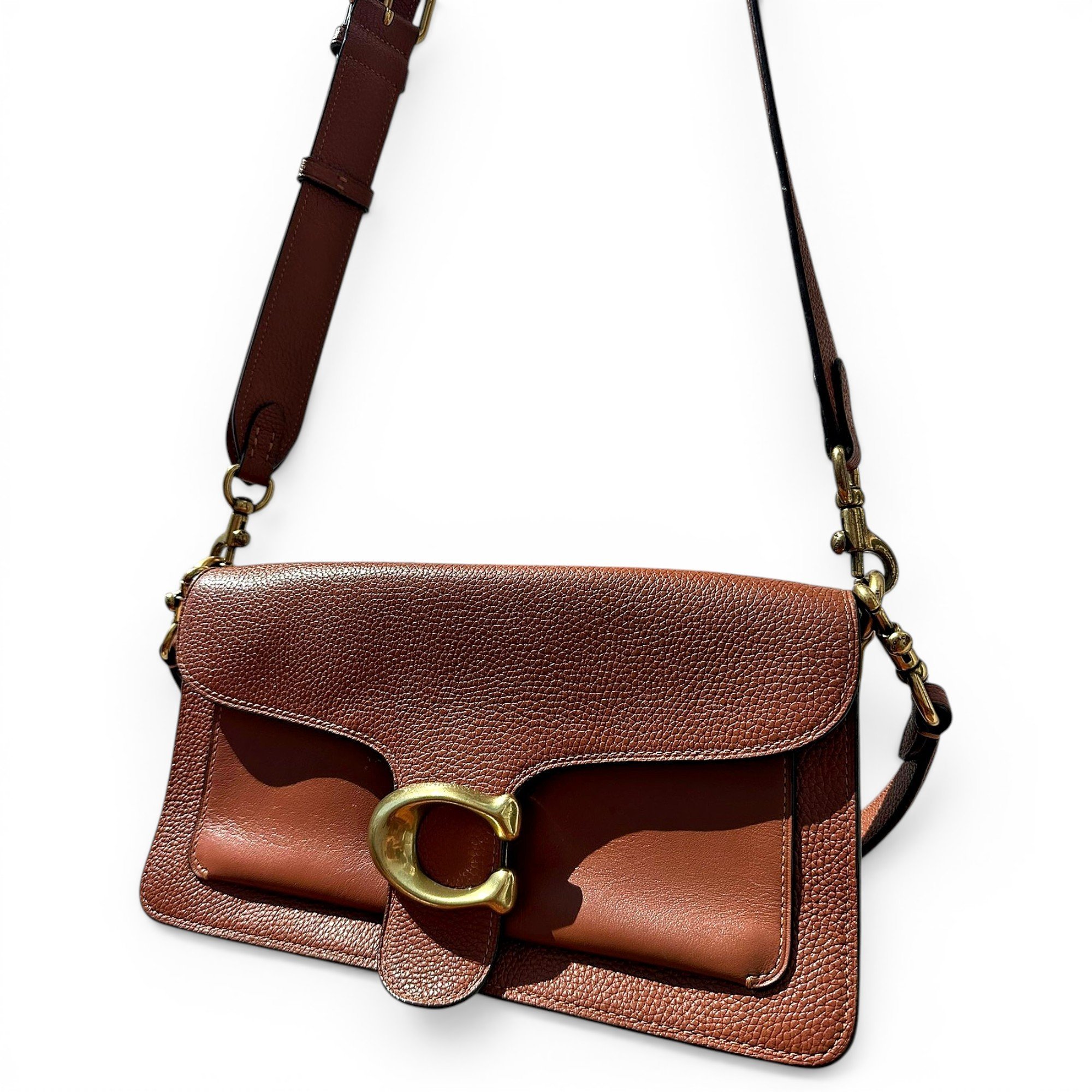 Tabby leather crossbody bag
