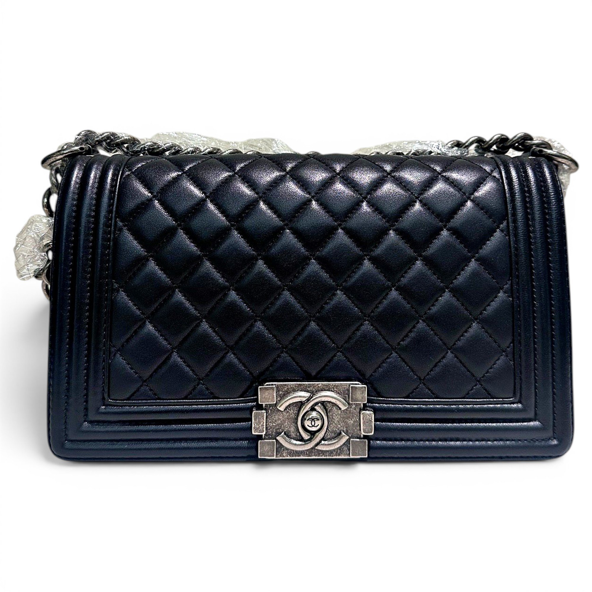 Boy leather handbag