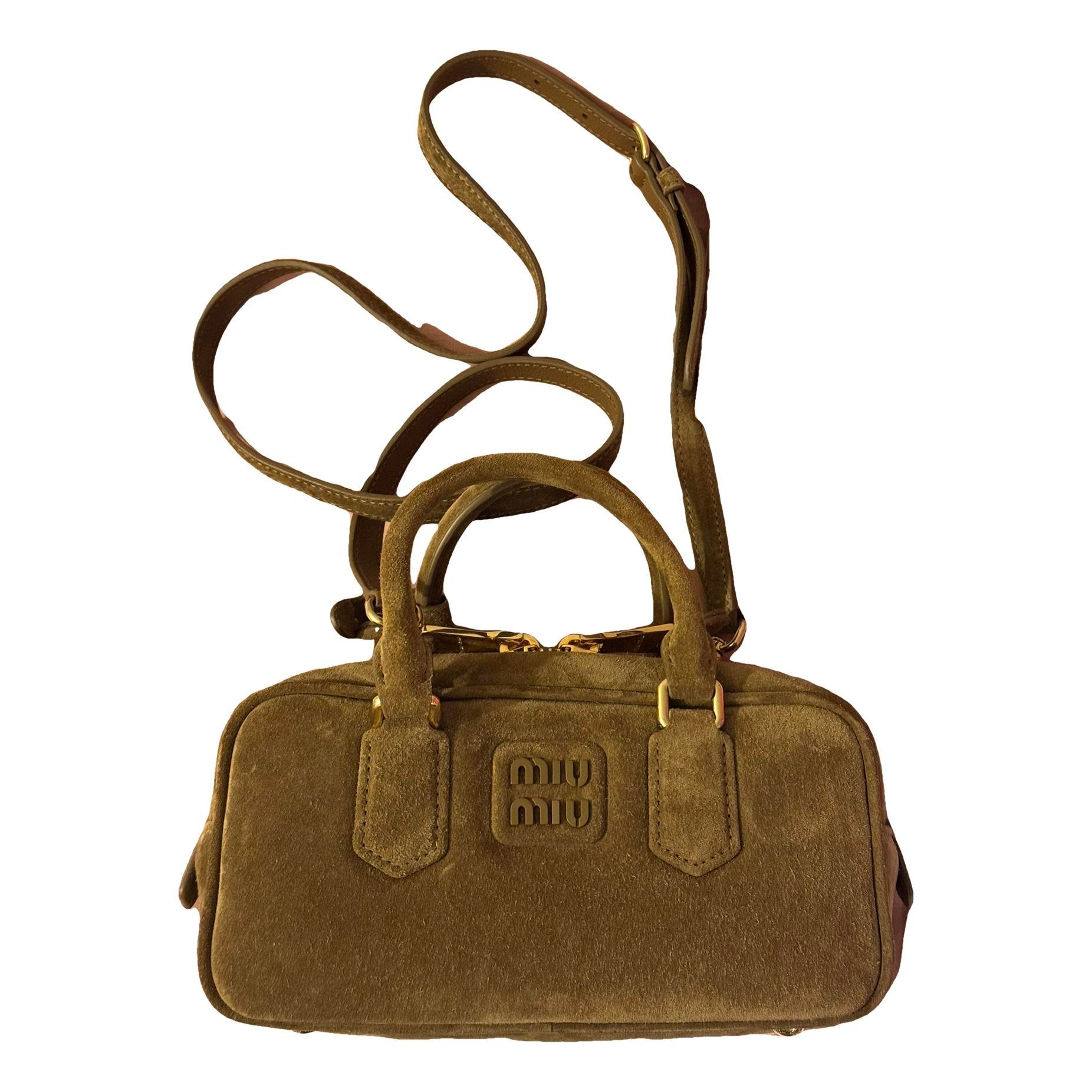 Arcadie leather handbag