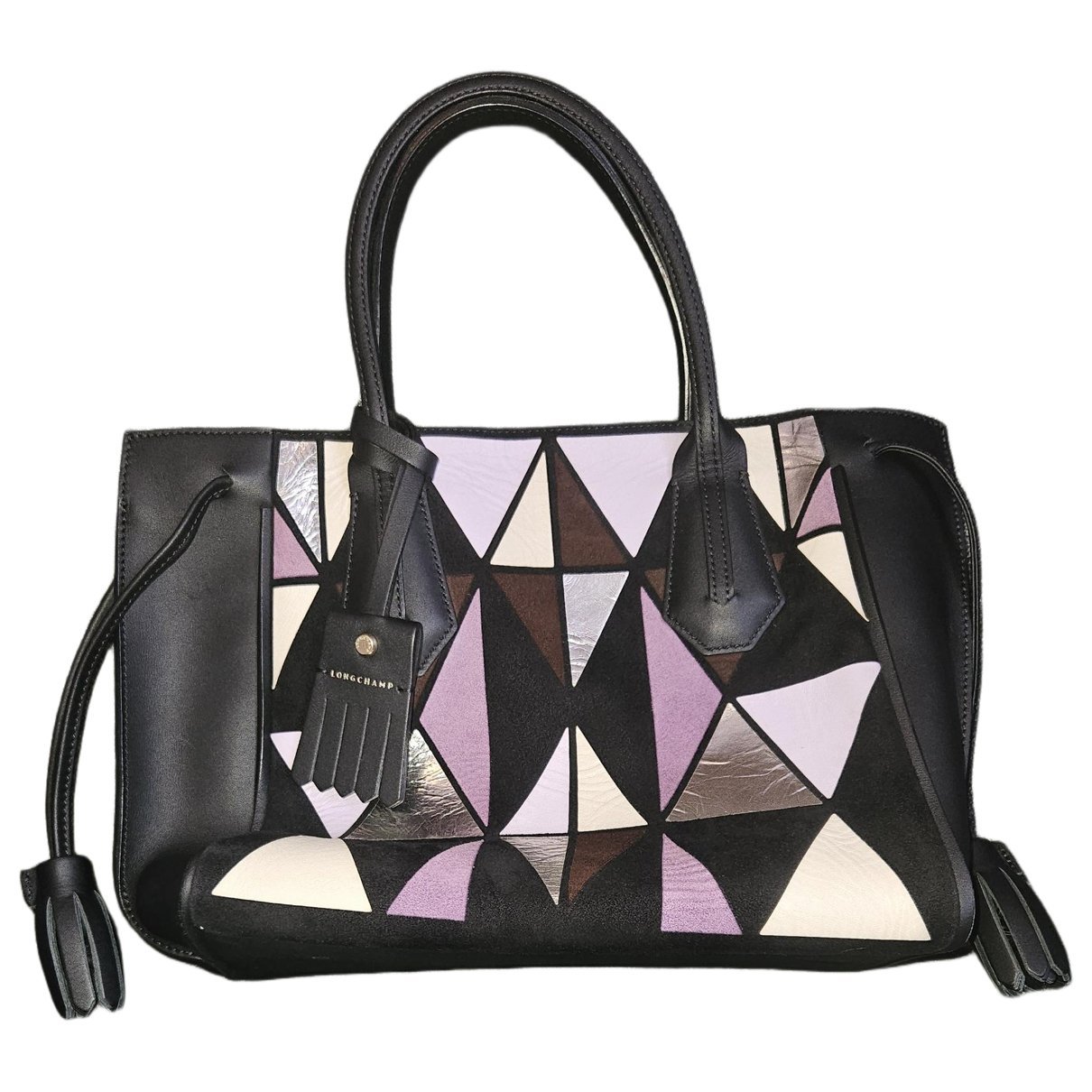 Leather tote