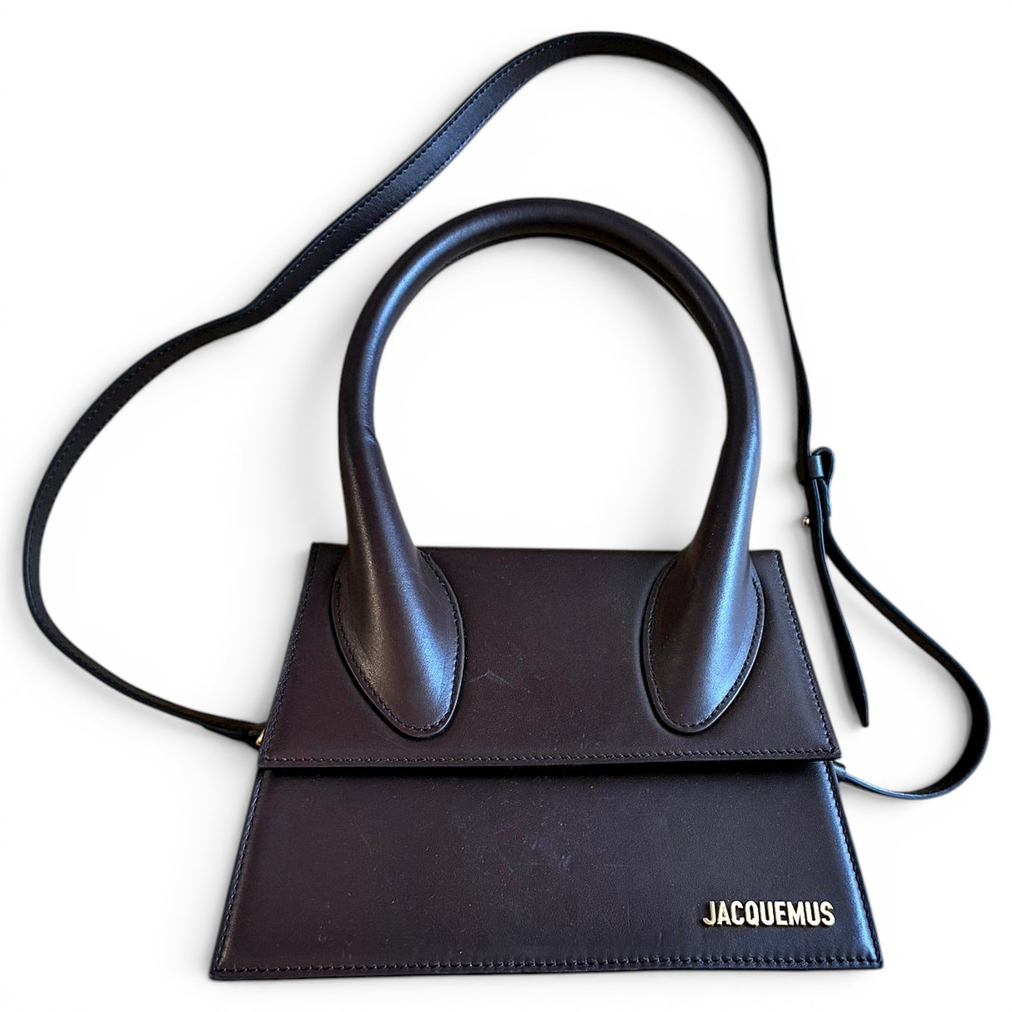Le Chiquito Moyen leather bag